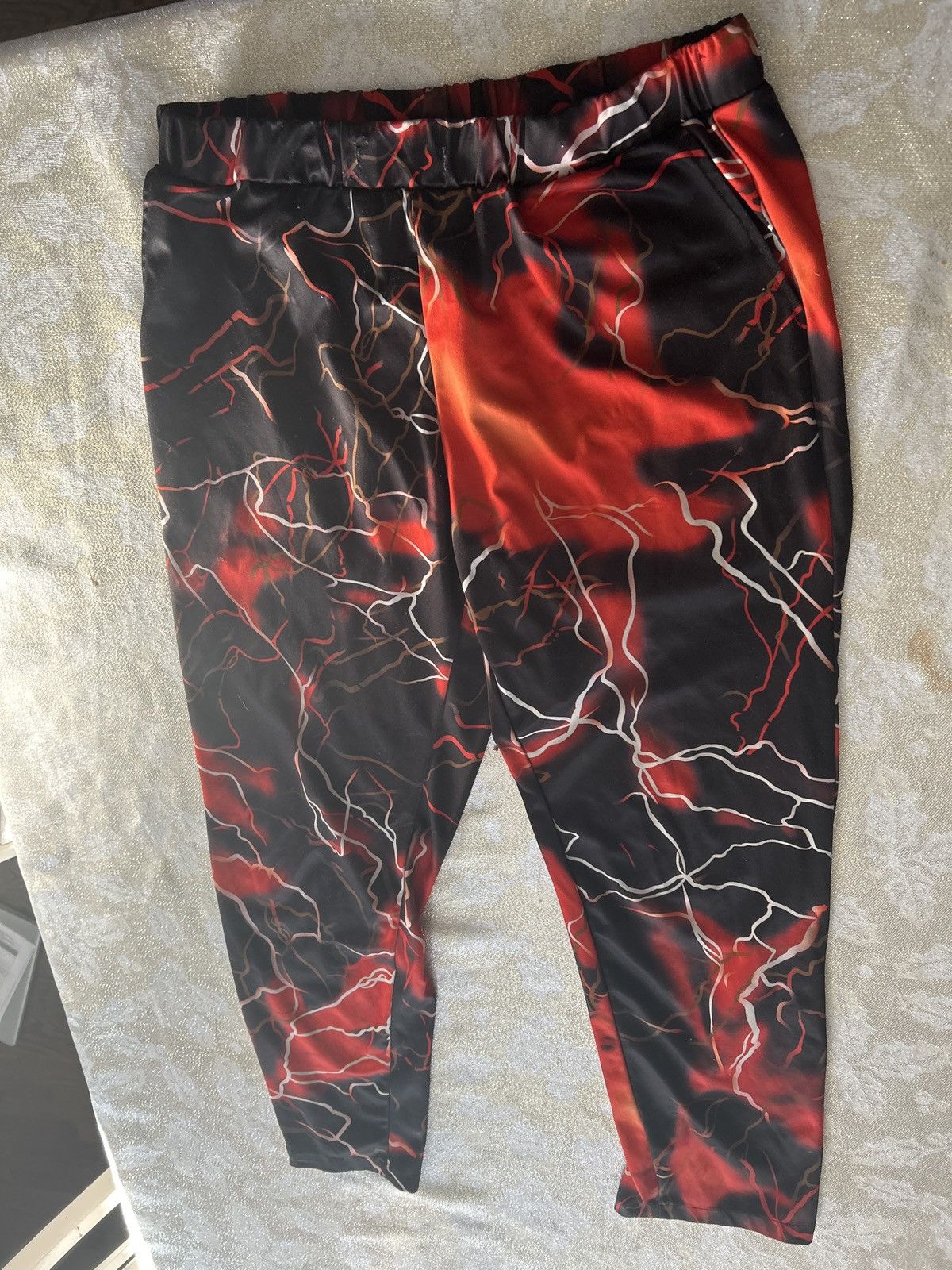 Japanese Brand Custom Lightning Sweatpants Size US 32 / EU 48 - 2 Thumbnail
