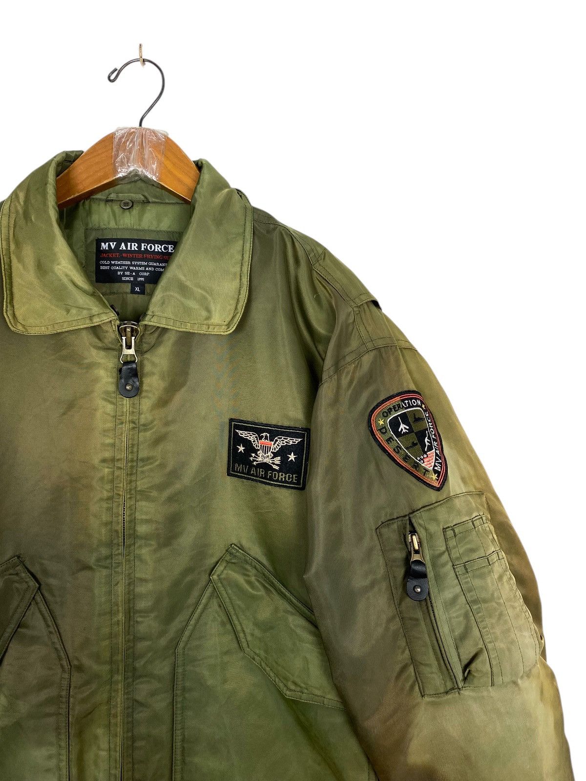 Other Rare‼️ MV Air Force Operation Desert Bomber Jacket Size US XL / EU 56 / 4 - 4 Thumbnail