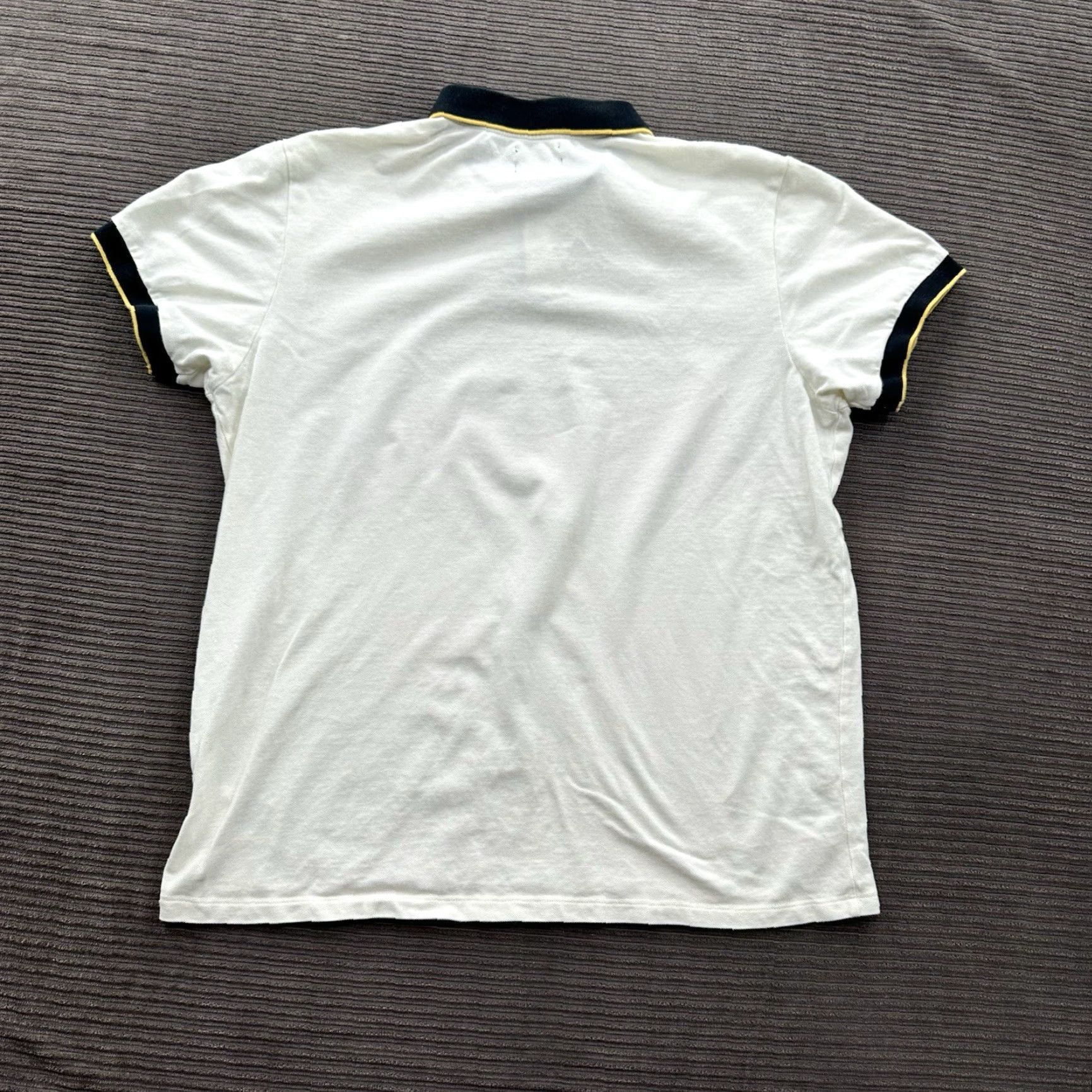 Brixton Brixton Mod Flex Polo Shirt Men XL White Black Cotton Golf Preppy Casual/Travel Short Sleeve Polo Shirt Men XL Multicolor/White Black Cotton Golfing Size US XL / EU 56 / 4 - 2 Thumbnail