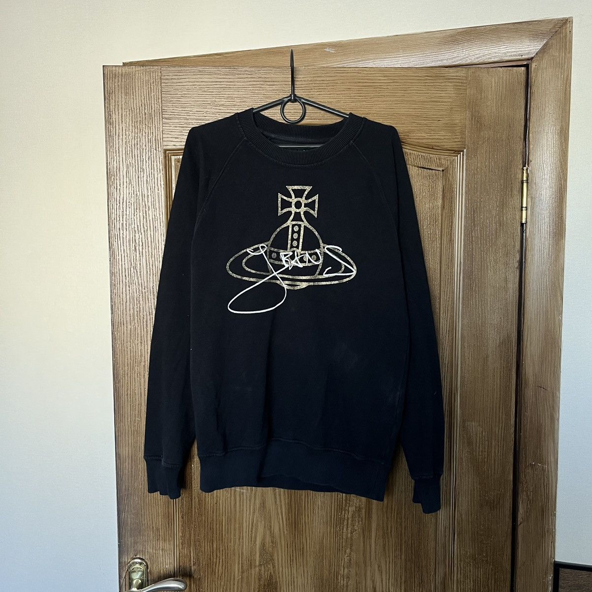 Vivienne Westwood Vivienne westwood Sweatshirt big logo Size US S / EU 44-46 / 1 - 1 Thumbnail