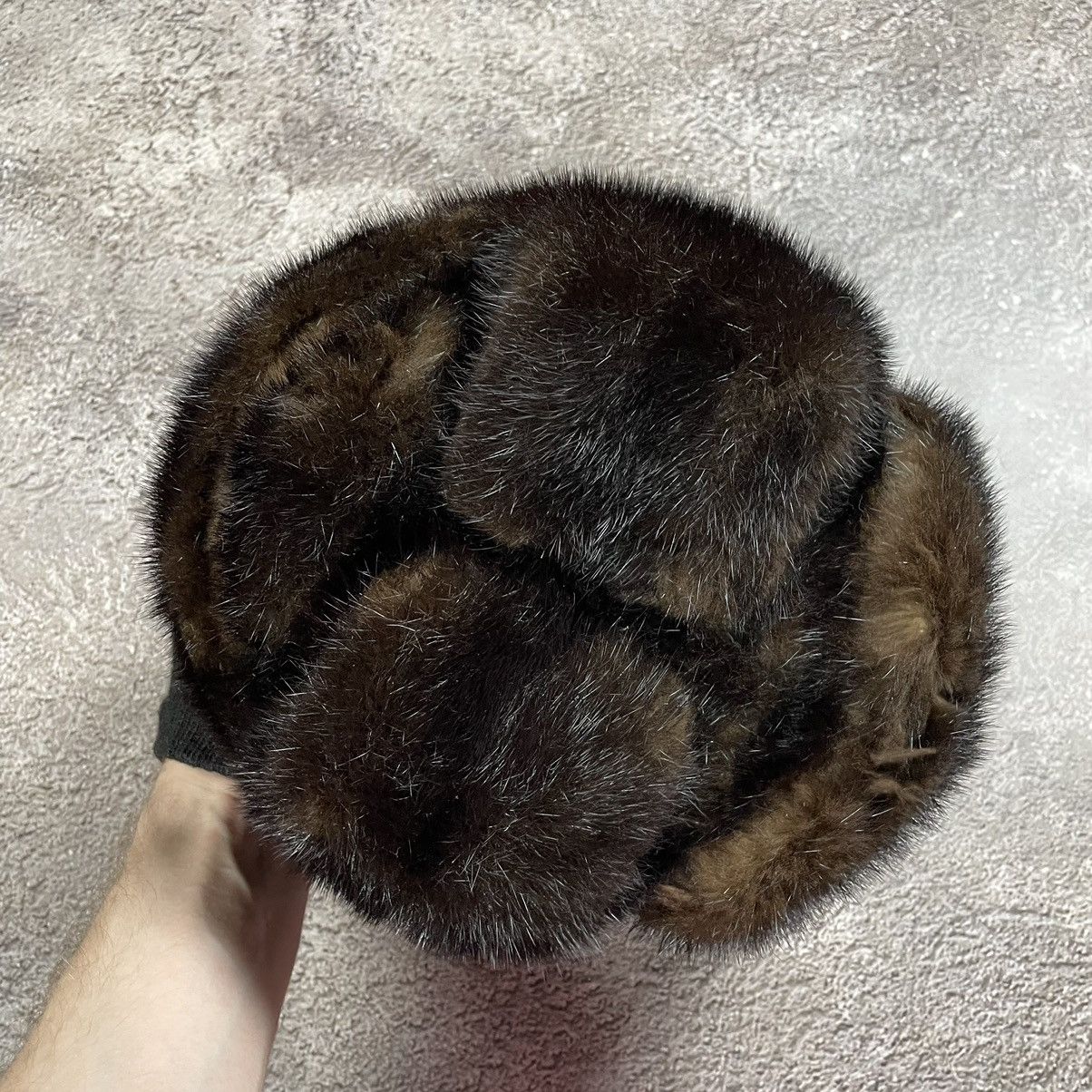 Vintage Vintage 90s Mohair Beanie Faux Fur Alt Grunge Streetwear OS Size ONE SIZE - 3 Thumbnail