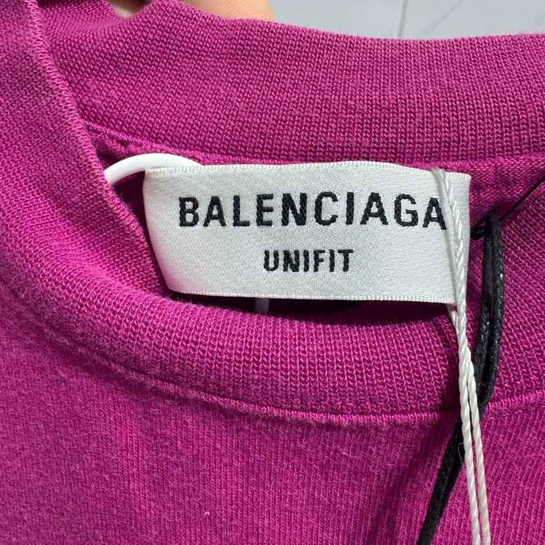 Balenciaga Balenciaga Grape Purple Flamingo Pink Hole Sleeves 3B Dest Size US S / EU 44-46 / 1 - 5 Thumbnail