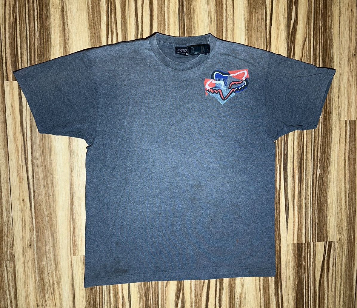 Fox Racing Fox Racing Gray Tshirt Breakout Fox Design Size US XXL / EU 58 / 5 - 1 Thumbnail