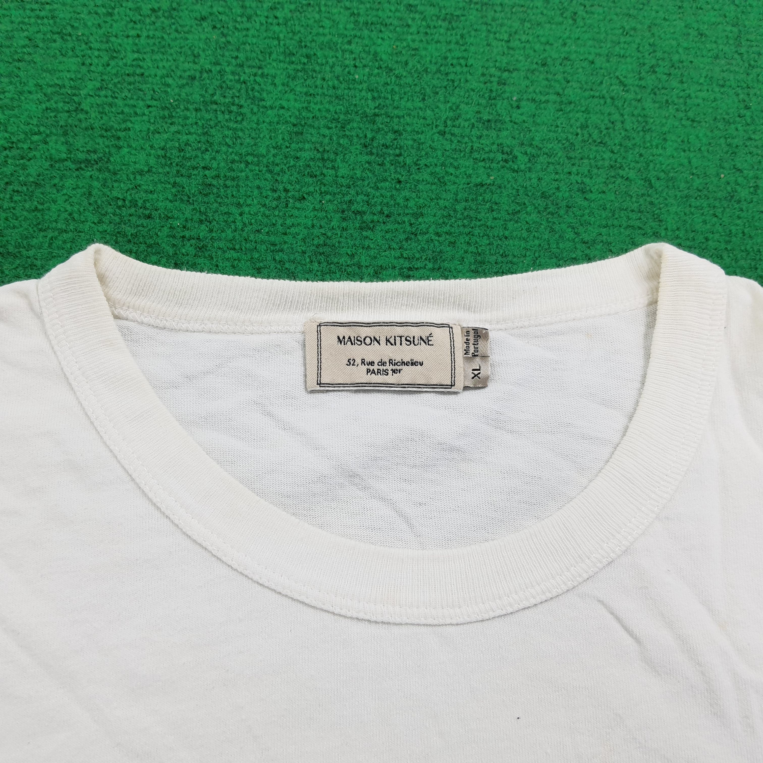 Other Maison Kitsune Spell Out Designer T-shirt Size US L / EU 52-54 / 3 - 4 Thumbnail