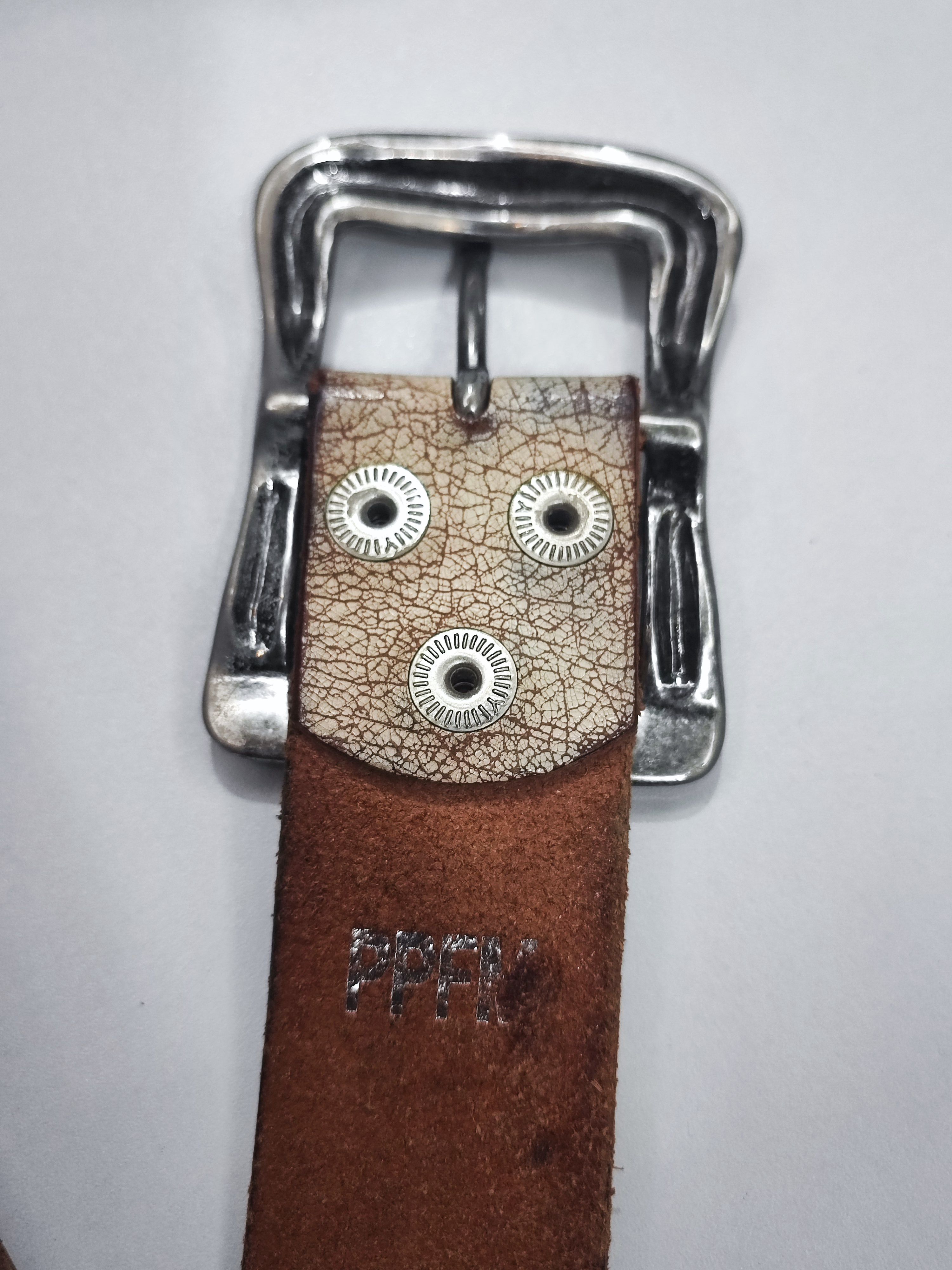 PPFM Japanese Brand PPFM Studded Leathers Belt Size ONE SIZE - 9 Thumbnail