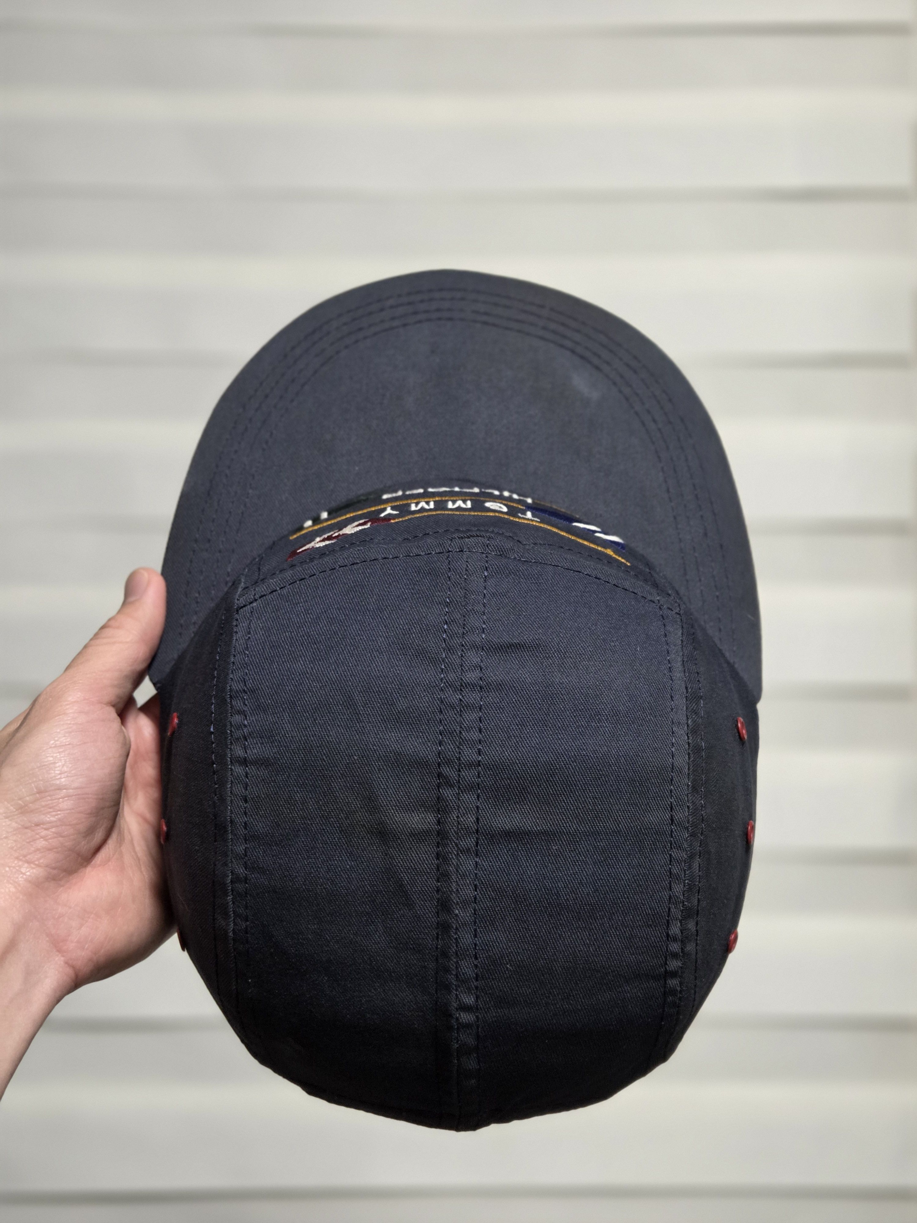 Tommy Hilfiger VTG MADE IN USA Tommy Hilfiger Oars Embroidered Long Bil Hat Size ONE SIZE - 8 Thumbnail