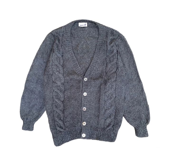 Issey Miyake Issey Miyake Hai Sporting Gear Mohair Knit Cable