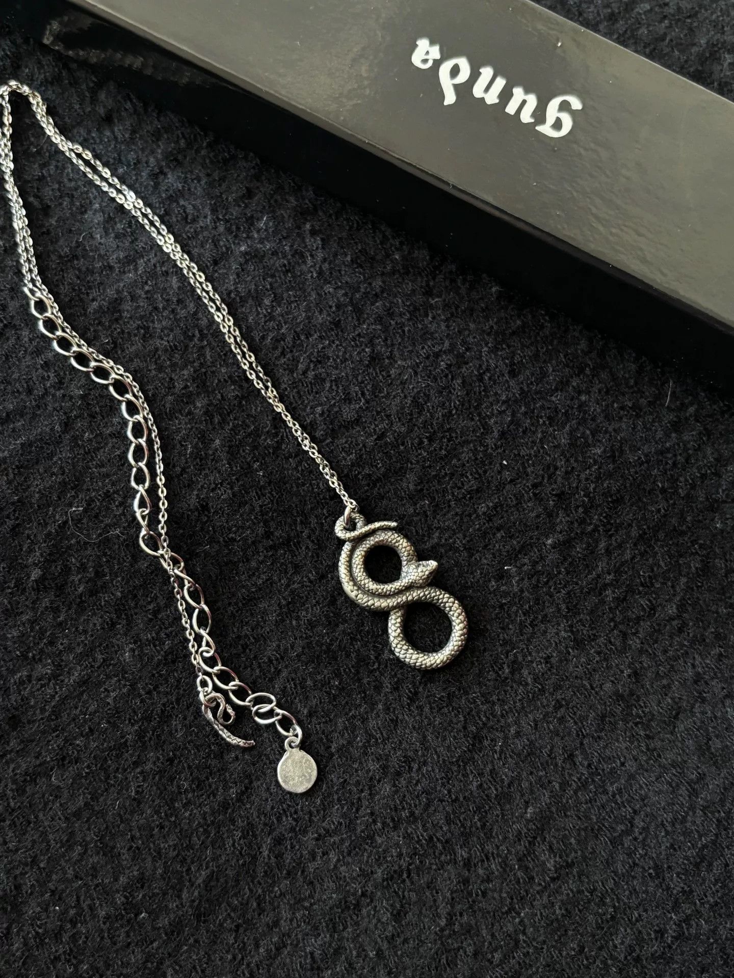 Other da Silver Snake Pendant Necklace Size ONE SIZE - 1 Thumbnail