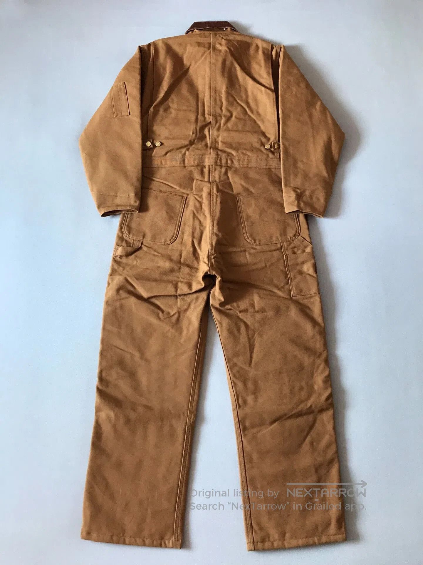 Carhartt Carhartt X01 Brown Coveralls Size 42. Size US 26 / EU 42 - 2 Thumbnail