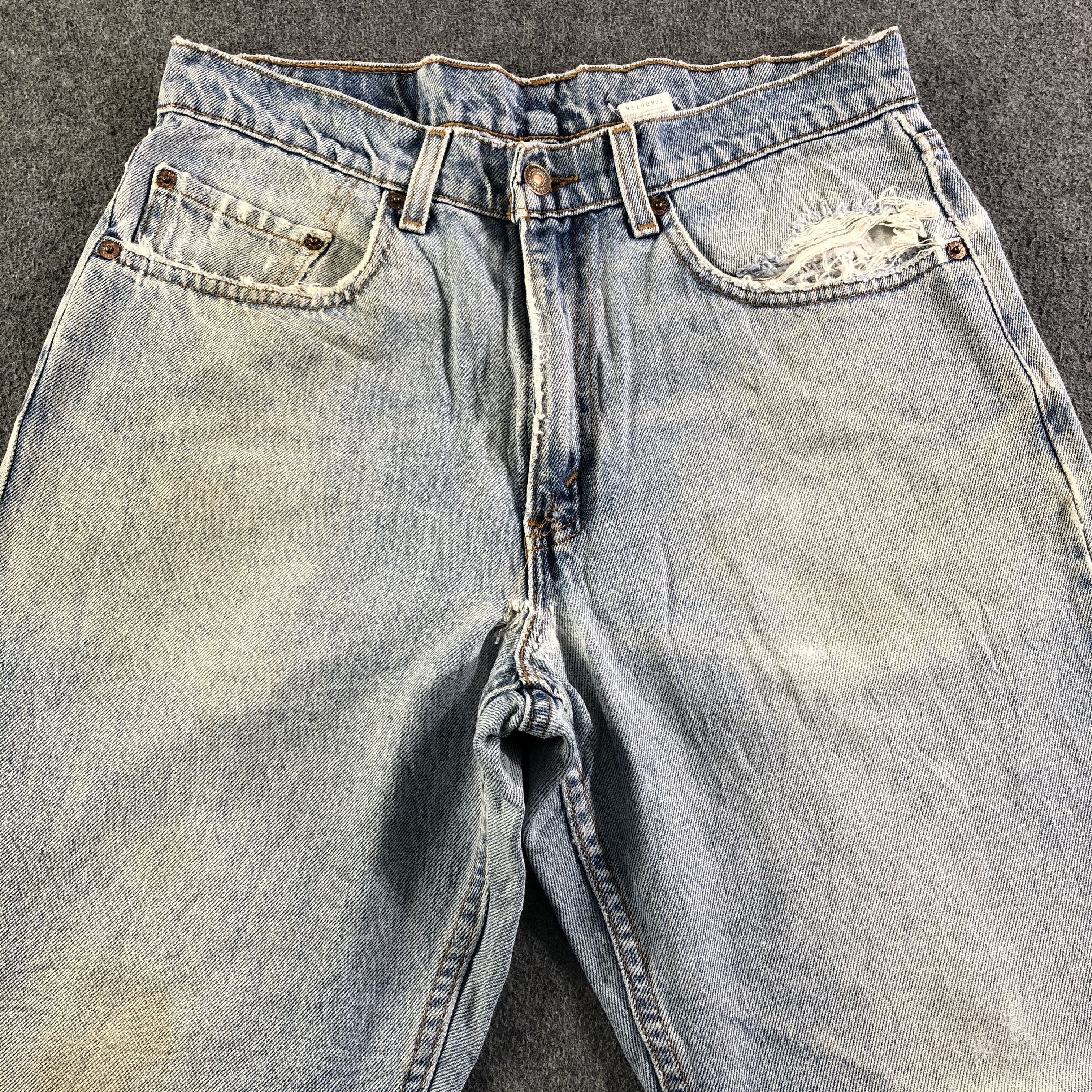Levi's Vintage Light Wash Levis 550 Jeans-J3480 Size US 32 / EU 48 - 3 Thumbnail