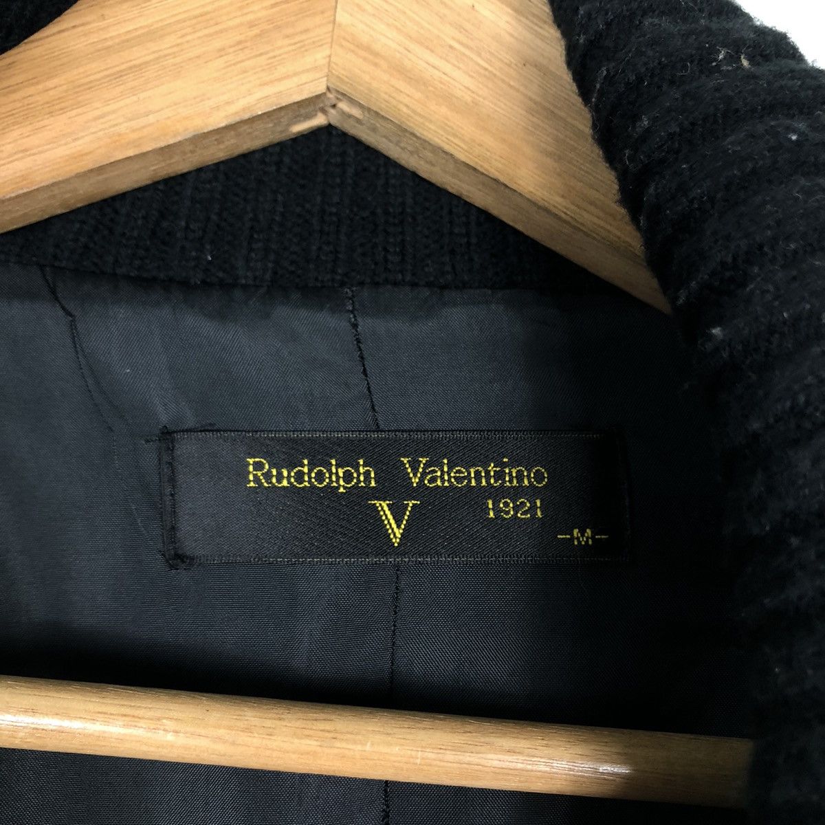 Japanese Brand 🔥Vintage Knit Bomber Jacket Cardigan Rudolph Valentino Size US M / EU 48-50 / 2 - 17 Thumbnail