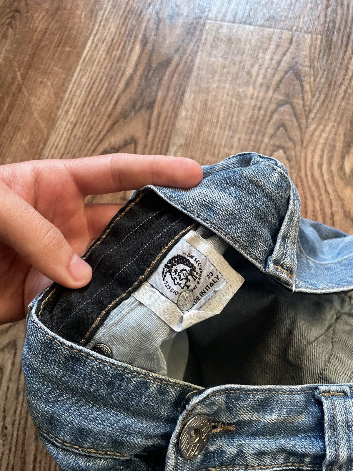 Diesel Diesel vintage Shorts Big logo Oldmoney style Streetwear y2k Size US 33 - 7 Thumbnail
