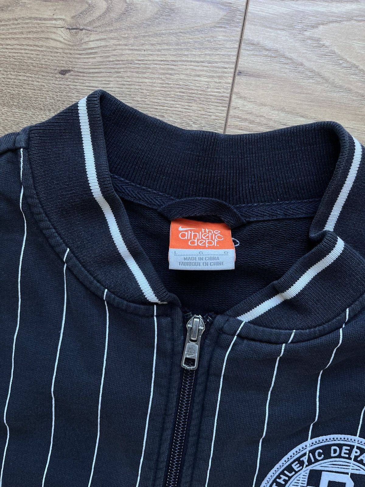 Nike 00’s NIKE ATHLETIC DEPT RETRO Y2K SWOOSH LOGO TRACK JACKET Size US L / EU 52-54 / 3 - 3 Thumbnail