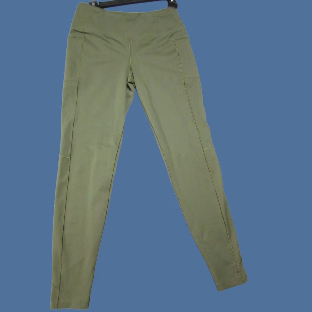 Mountain Hardwear Mountain Hardwear Compression Womens S Green Leggings Stretch Hiking Mid Rise Workout Size 28" / US 6 / IT 42 - 1 Thumbnail