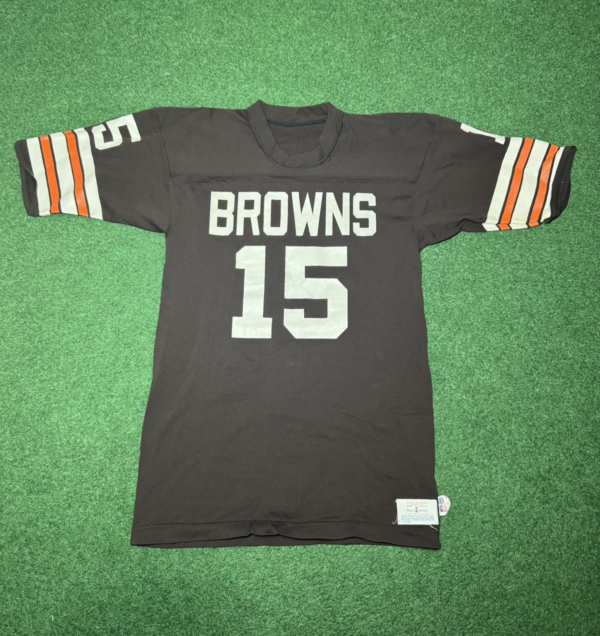 Vintage Vintage 70s Cleveland Browns Medalist NFL Football Jersey Size US S / EU 44-46 / 1 - 1 Thumbnail