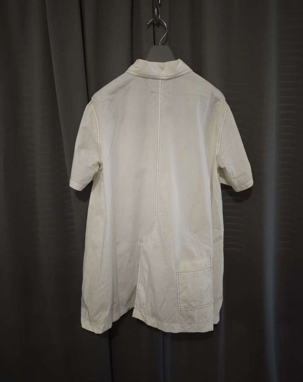 Kansai Yamamoto Kansai Yamamoto Embroidered Slogan Loose Short Sleeve Shirt Size US M / EU 48-50 / 2 - 7 Thumbnail
