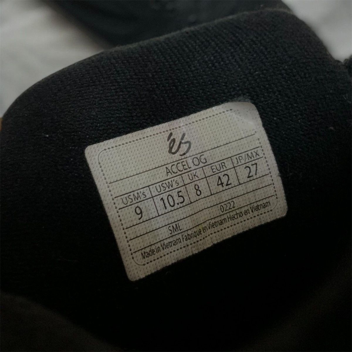Vintage eS Accel OG (black) Size US 9 / EU 42 - 5 Thumbnail
