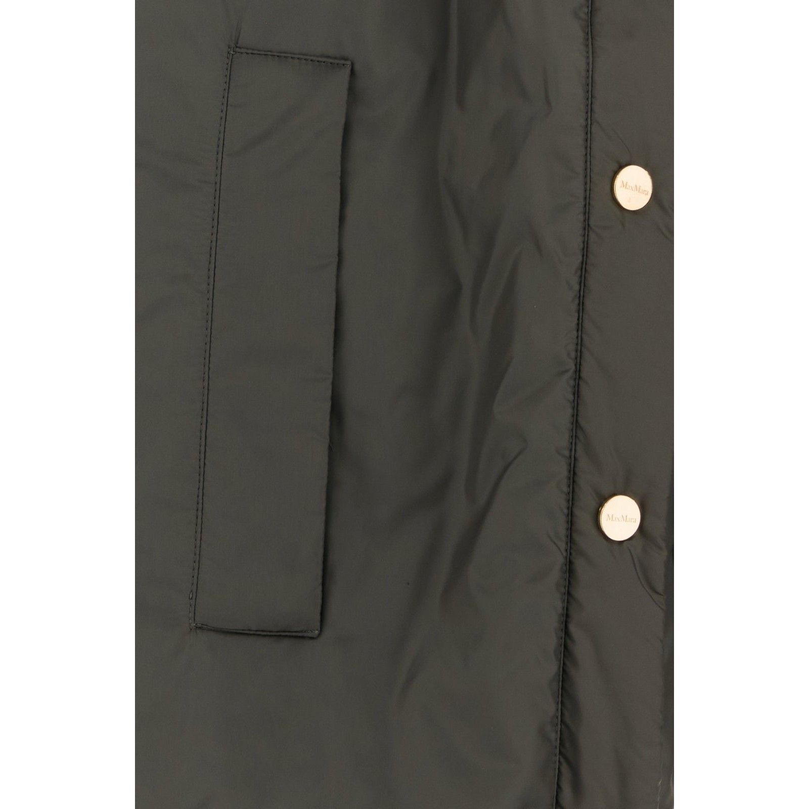 Max Mara MAX MARA Dioniso Charcoal Polyester Padded Jacket New & Auth Size XS / US 0-2 / IT 36-38 - 3 Thumbnail