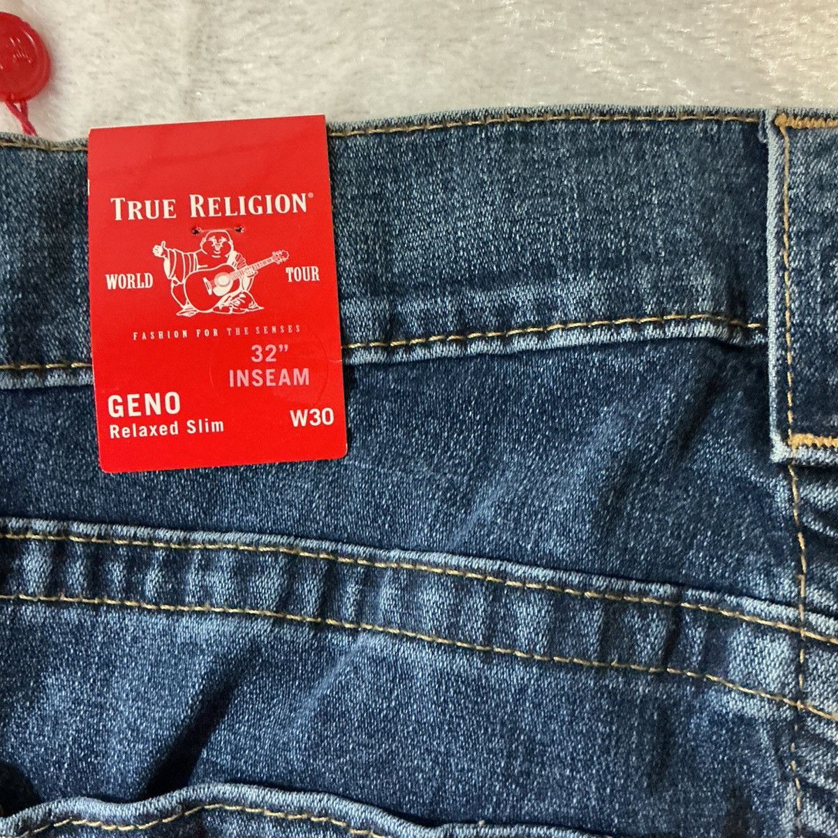 True Religion New True Religion Straight Leg Jeans Men’s size 30/32 Size US 30 / EU 46 - 3 Thumbnail