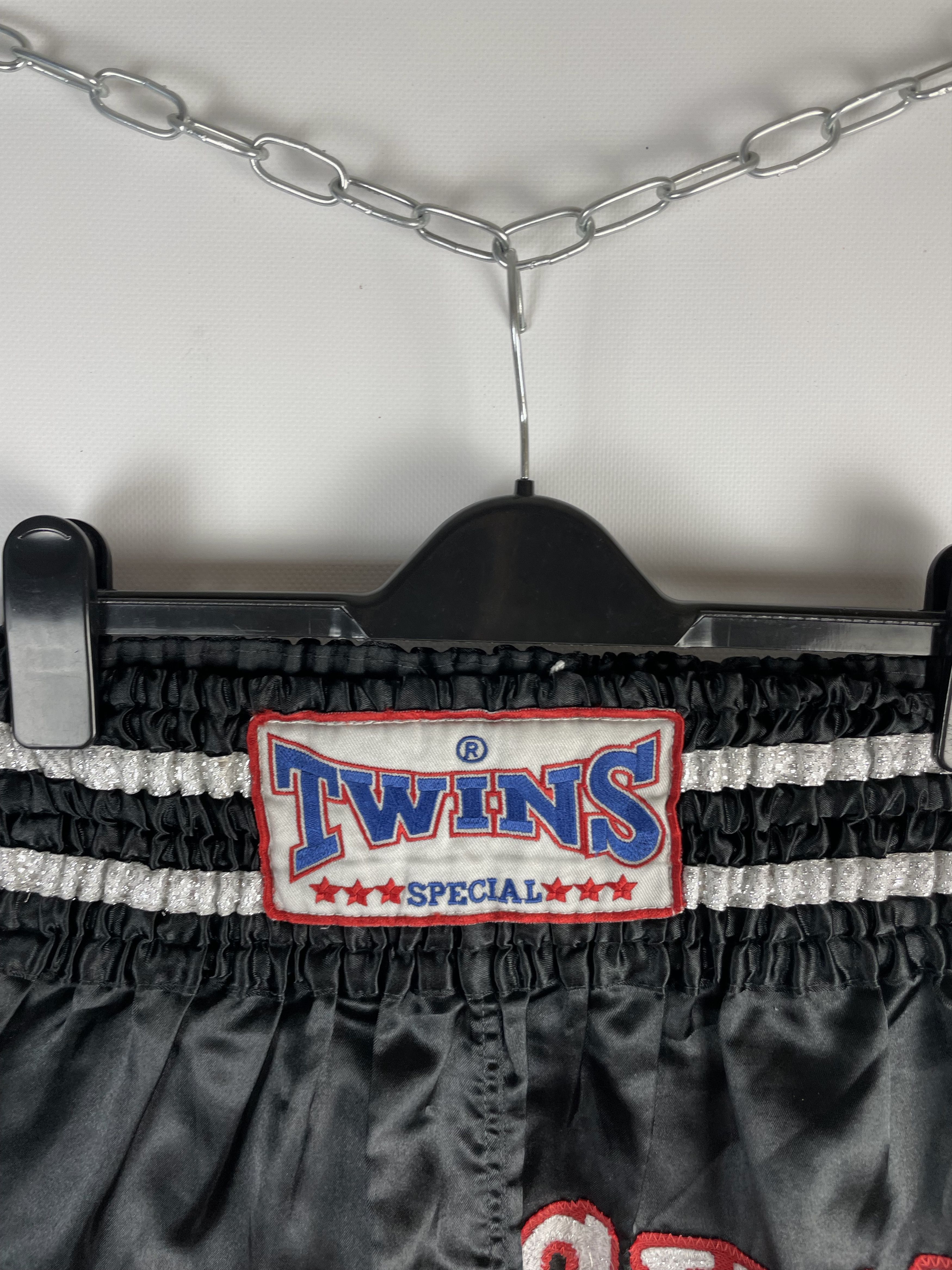 Twins Twins Muay Thui Fighter Shorts Black Y2k Size US 36 / EU 52 - 5 Thumbnail