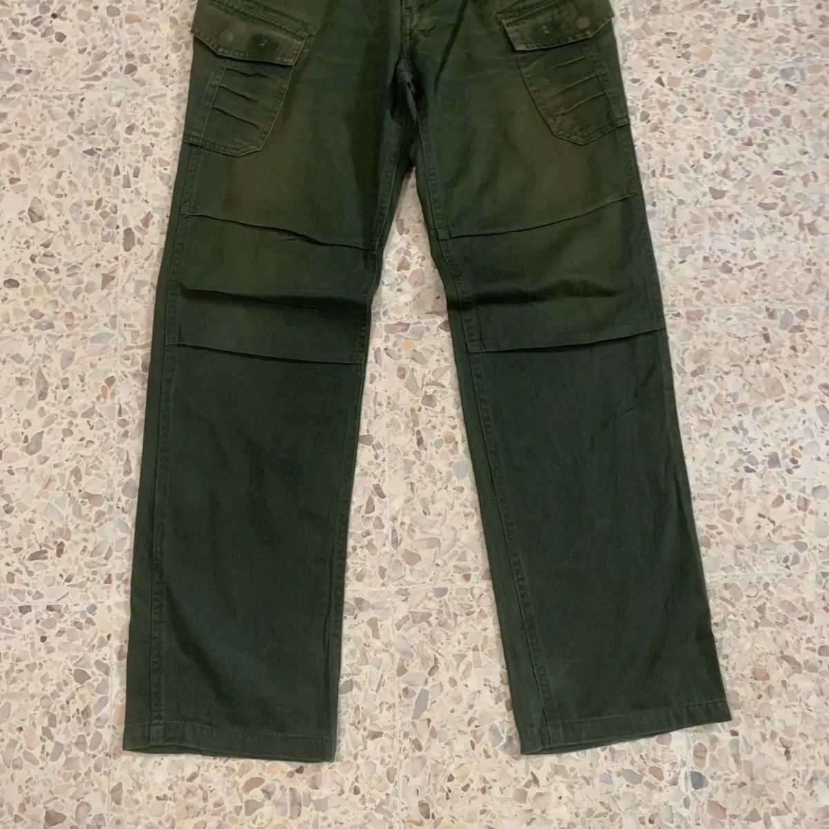 Beauty Beast Japanese Vintage W29 L31 Trousers Faded Utility Combat Cargo Size US 29 - 6 Thumbnail