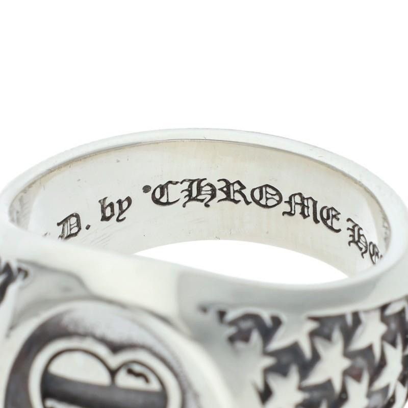 Chrome Hearts US10 Chrome Hearts CAMEO STRIPED HEART ring 20 Size ONE SIZE - 3 Thumbnail