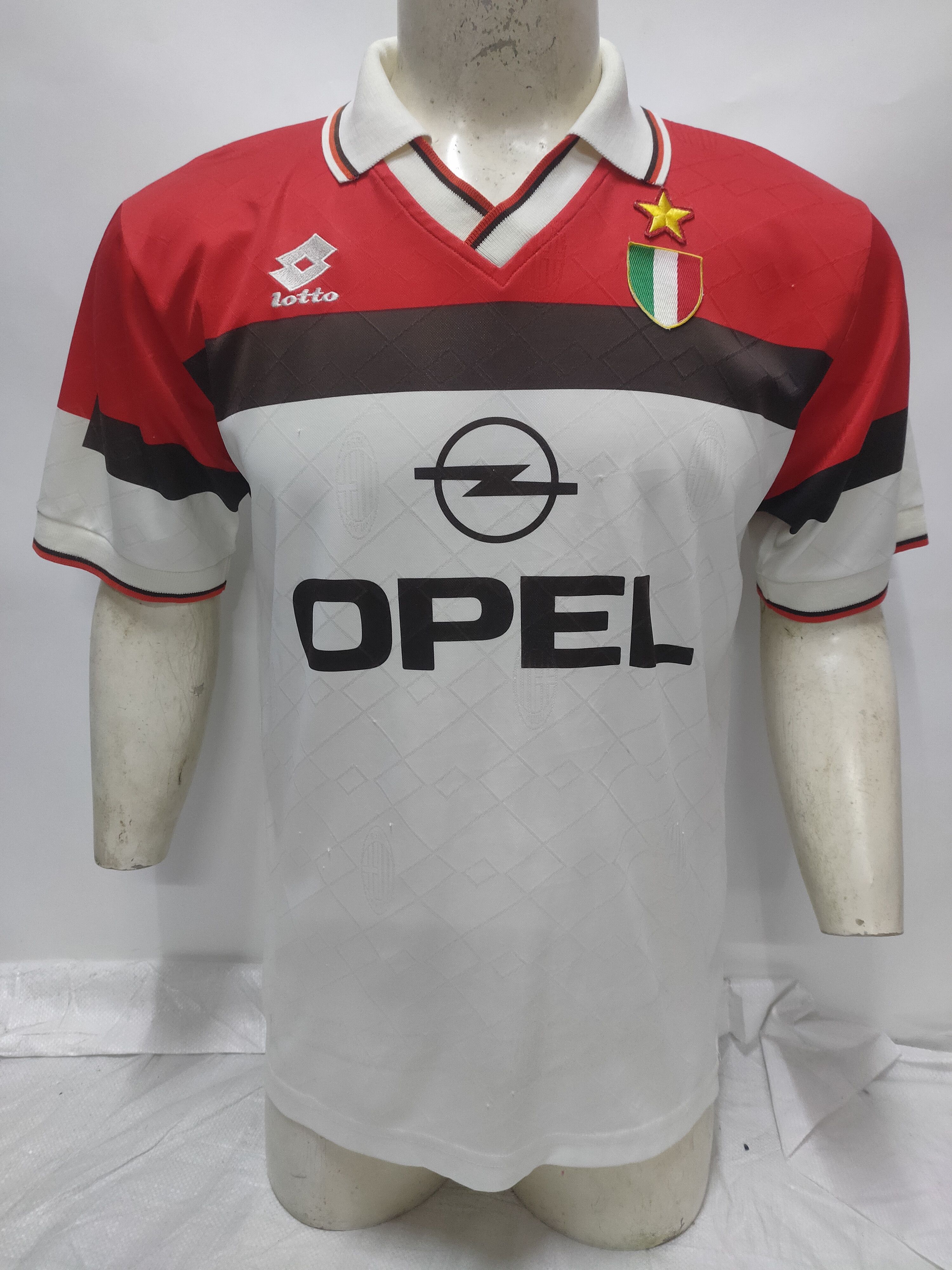 Vintage Vintage AC Milan 94 jersey Size US M / EU 48-50 / 2 - 3 Thumbnail