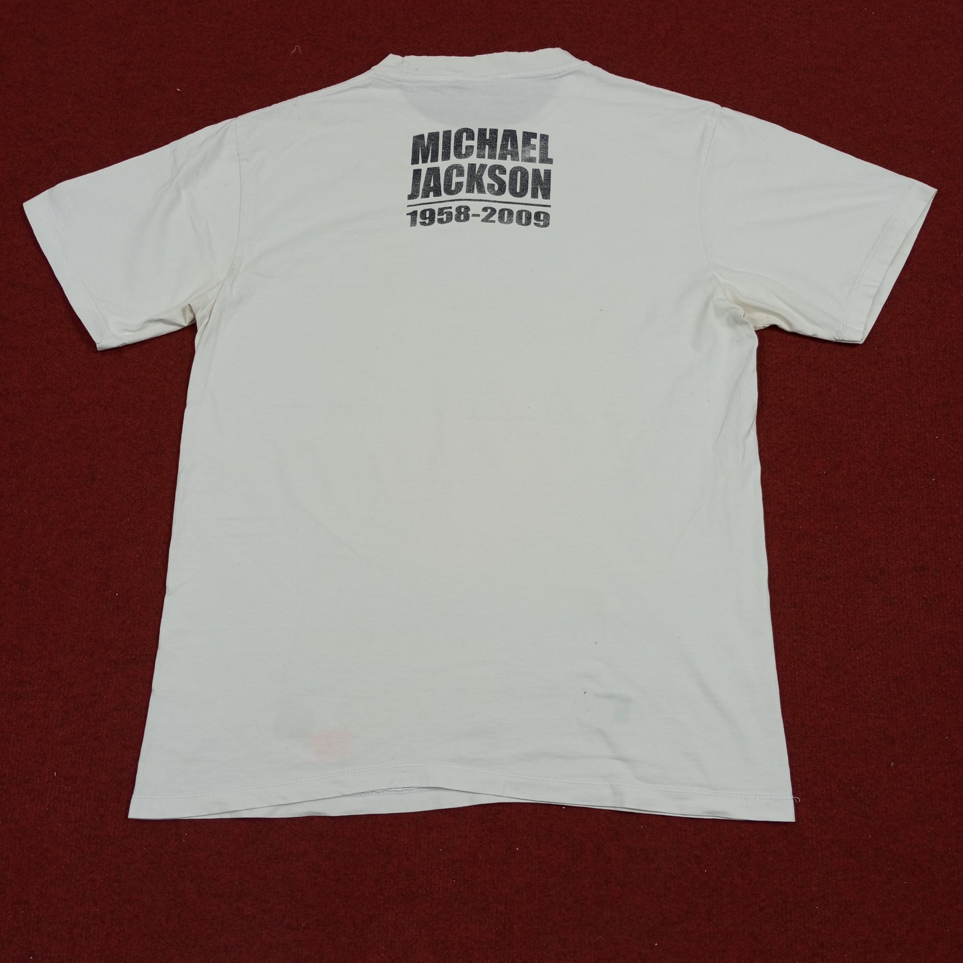 Michael Jackson × Vintage Michael Jackson Legend Music Singer Tshirt Size US L / EU 52-54 / 3 - 3 Thumbnail