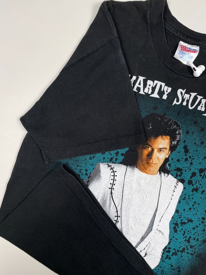 Band Tees × Hanes × Vintage Vintage 1992 Marty Stuart Country Music T-Shirt Size US L / EU 52-54 / 3 - 8 Thumbnail