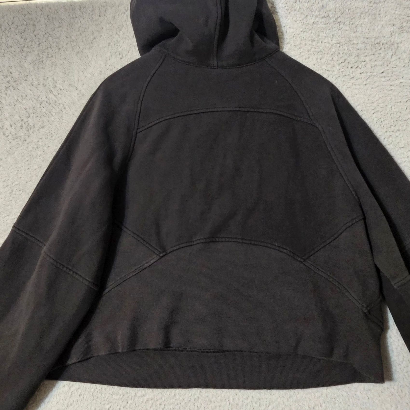 Lululemon Lululemon Hoodie Oversized 1/2 Zip Black M/L Size M / US 6-8 / IT 42-44 - 6 Thumbnail