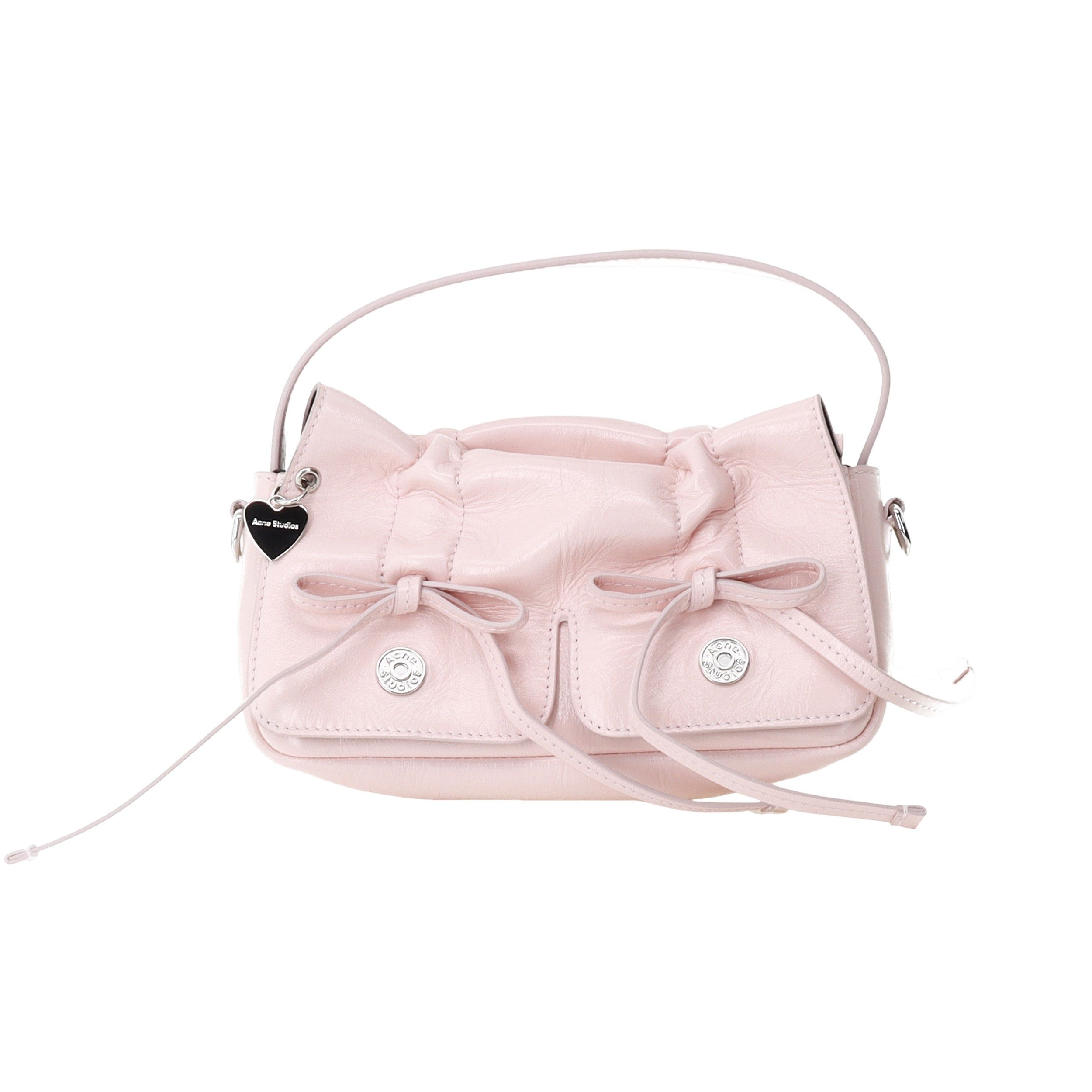 Acne Studios Acne Studios Bow Detail Mini Shoulder Bag ONE SIZE Size ONE SIZE - 1 Thumbnail