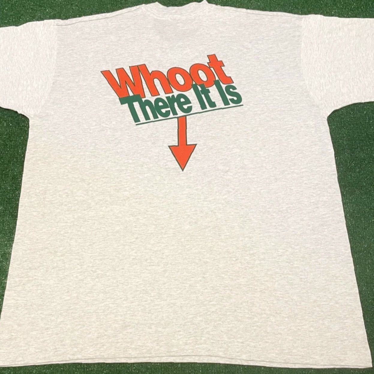 Vintage VINTAGE 90s Quad City Knock 95 South Whoot There It Is Rap Tee Shirt XL Gray Mens Short Sleeve T-Shirt Hip Hop 90s Freaknik Size US XL / EU 56 / 4 - 2 Thumbnail