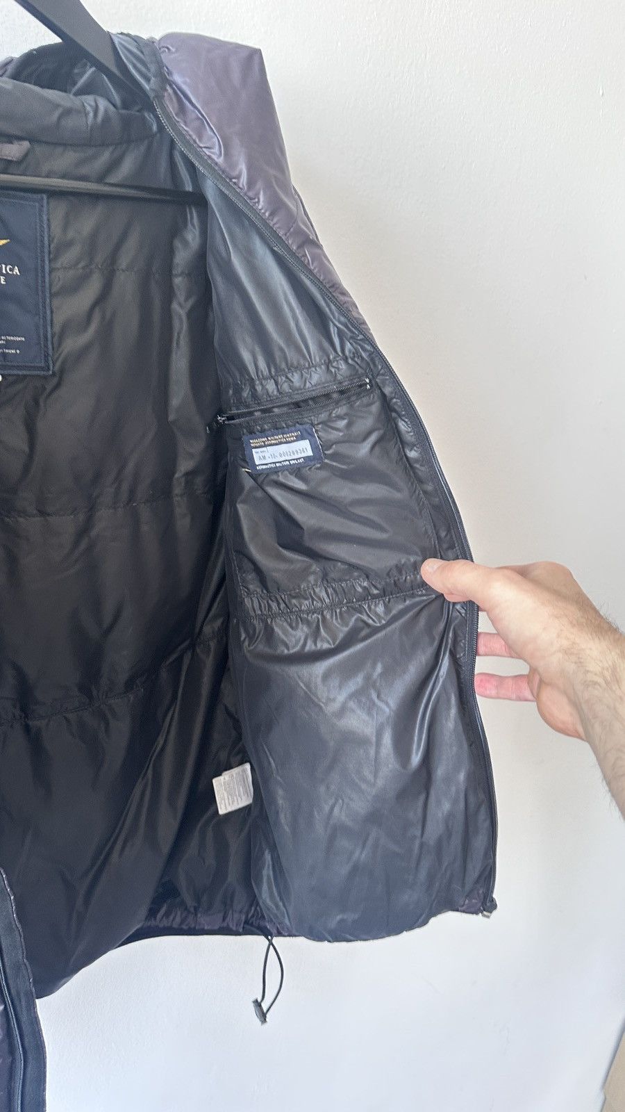 Aeronautica Militare Aeronautica Militare Italian Air Force Puffer Jacket Down Size US XL / EU 56 / 4 - 15 Thumbnail