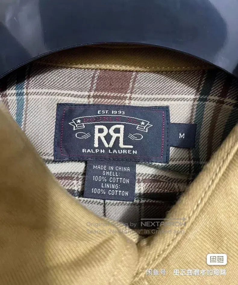 RRL Ralph Lauren RRL Ralph Lauren Old style pure cotton biker jacket Size US M / EU 48-50 / 2 - 3 Thumbnail