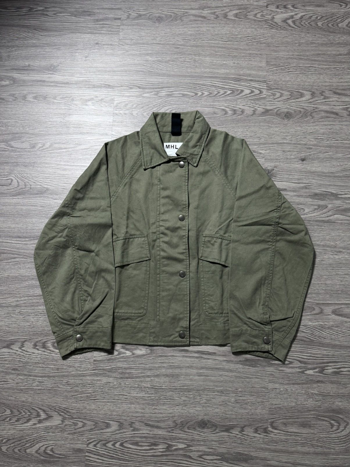 ❤️‍🔥SALE❤️‍🔥Margaret Howell MHL Cropped Worker Jacket Cotton