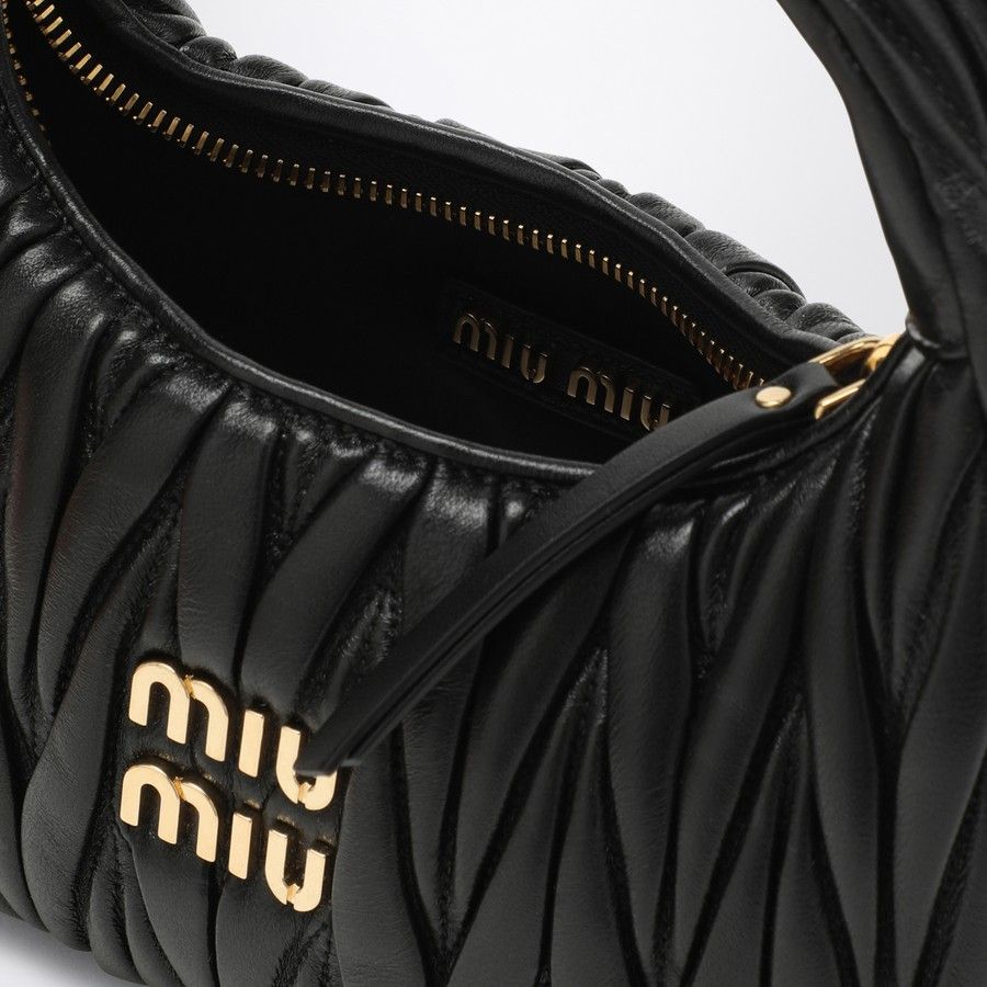 Miu Miu o1d2blof0924 Size: OS / Small Bag in Black Size ONE SIZE - 4 Thumbnail