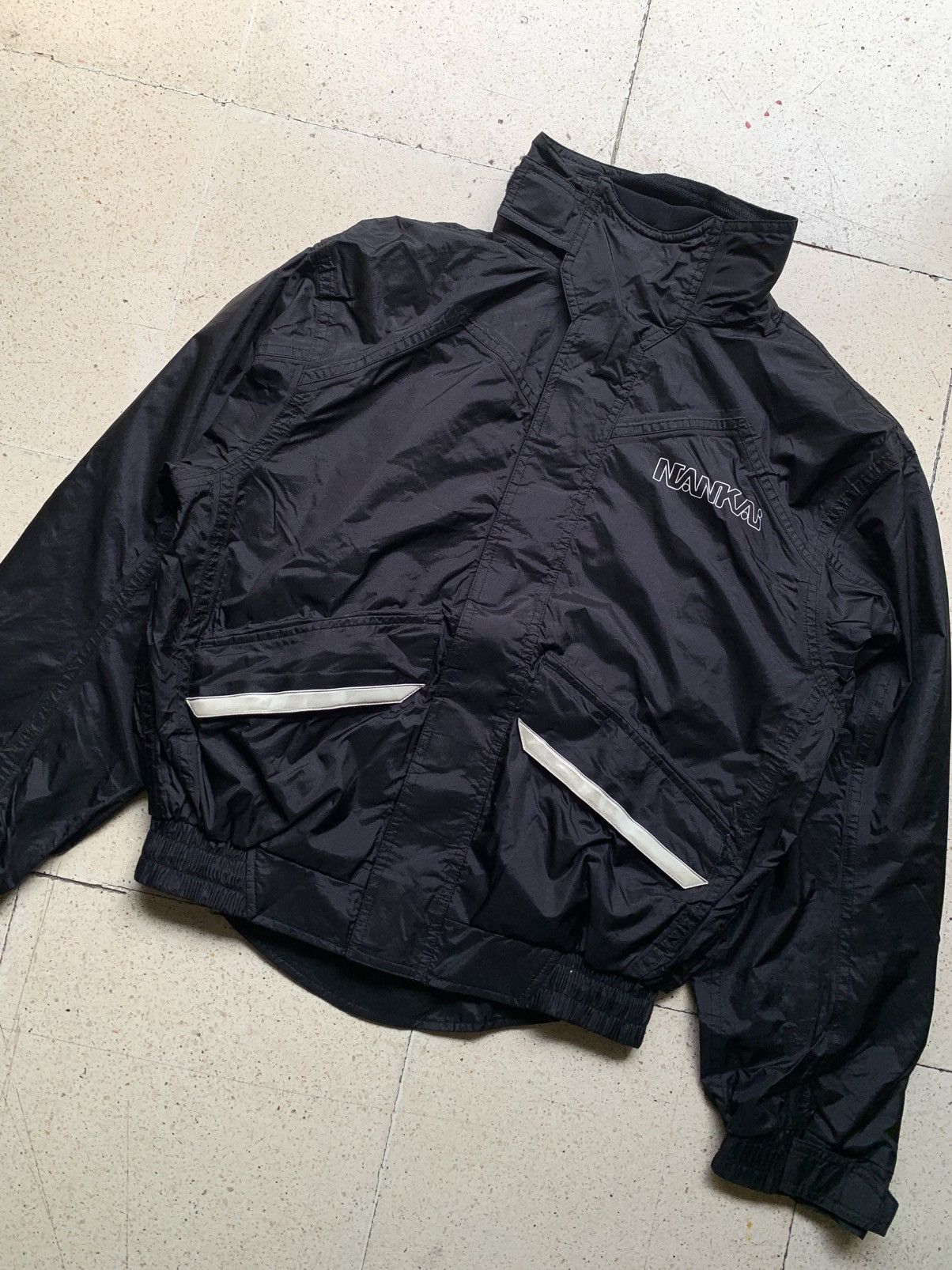 Japanese Brand Vintage Nankai Japan hyper rain gear motorcycle jacket Size US M / EU 48-50 / 2 - 2 Thumbnail