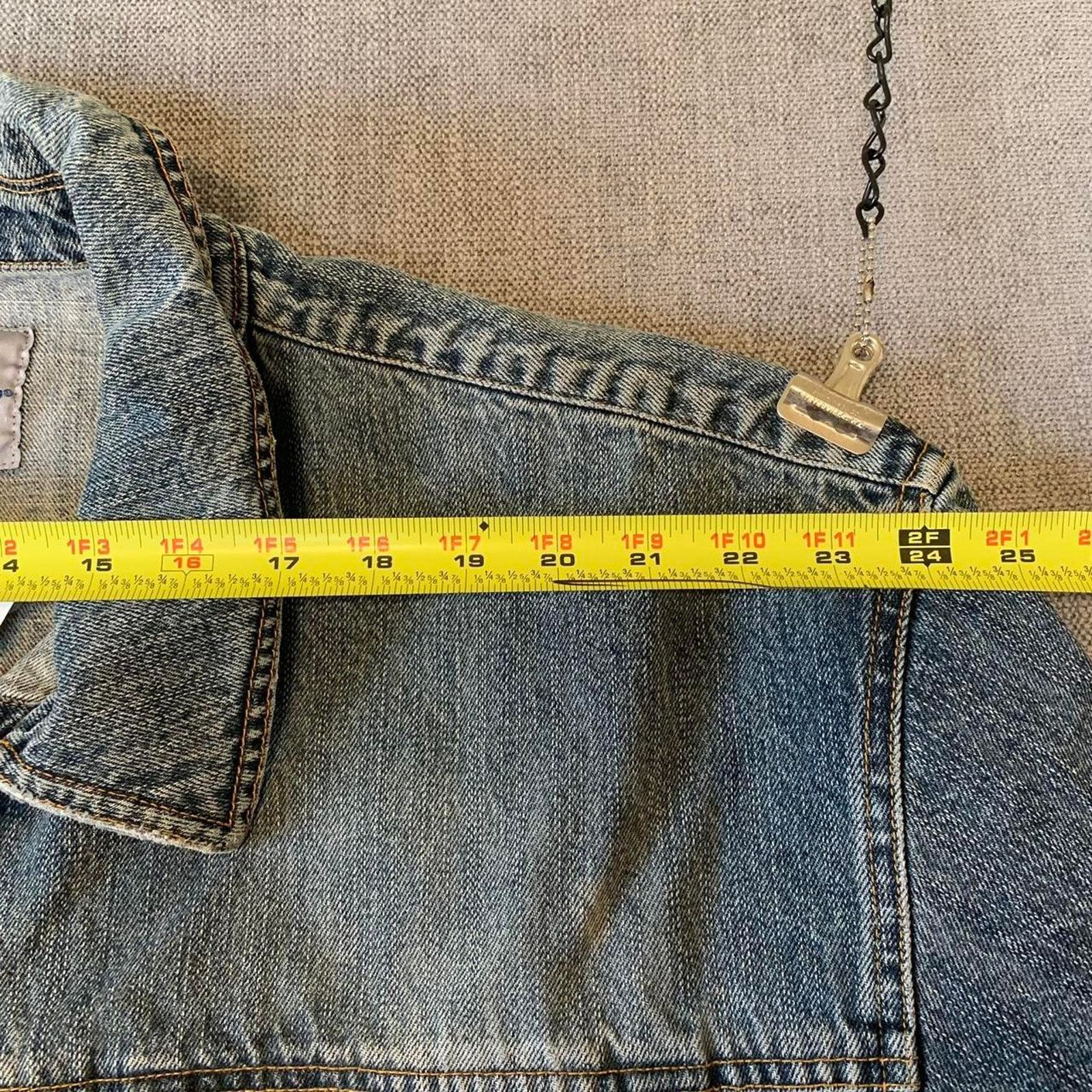 Anchor Blue Y2K Anchor Blue Denim Jacket Size US XXL / EU 58 / 5 - 5 Thumbnail