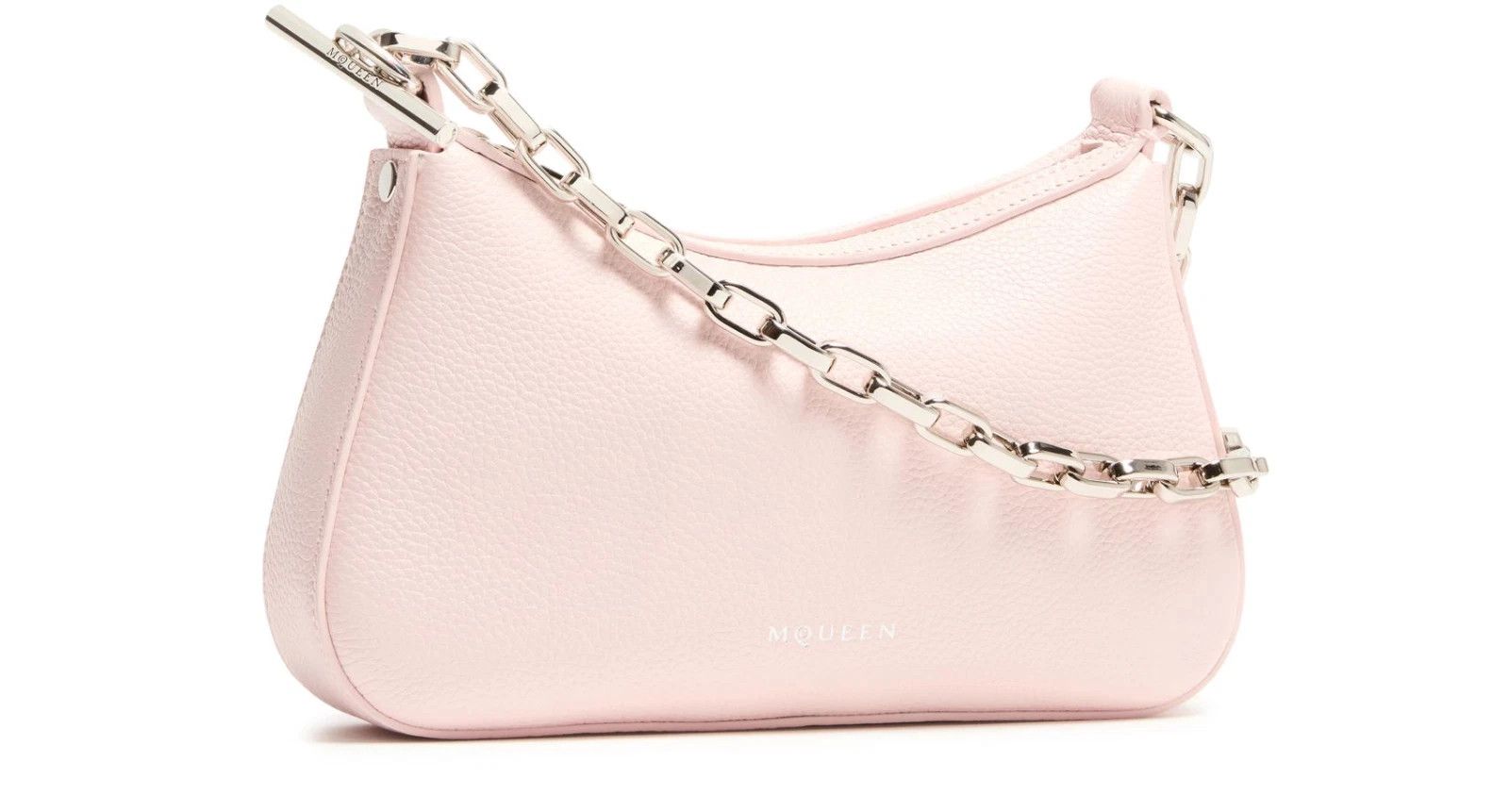 Alexander McQueen Alexander McQueen T-Bar Mini Rose Leather Pouch New Size ONE SIZE - 2 Thumbnail
