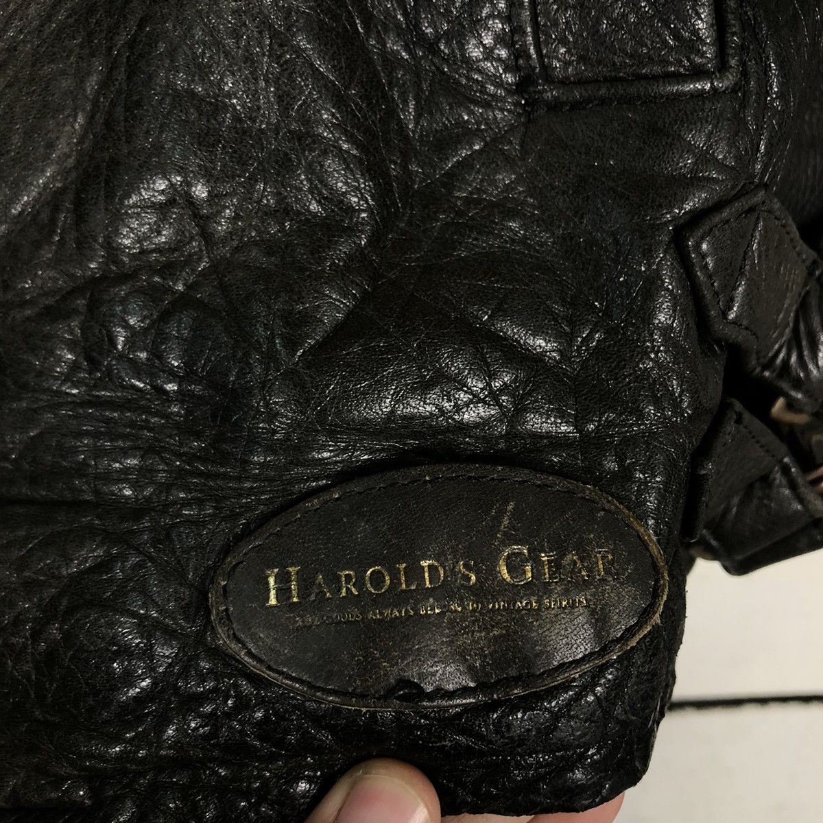 Japanese Brand Vintage Soft Leather Biker Jacket Harold’s Gear IsseyMiyake Size US M / EU 48-50 / 2 - 18 Thumbnail