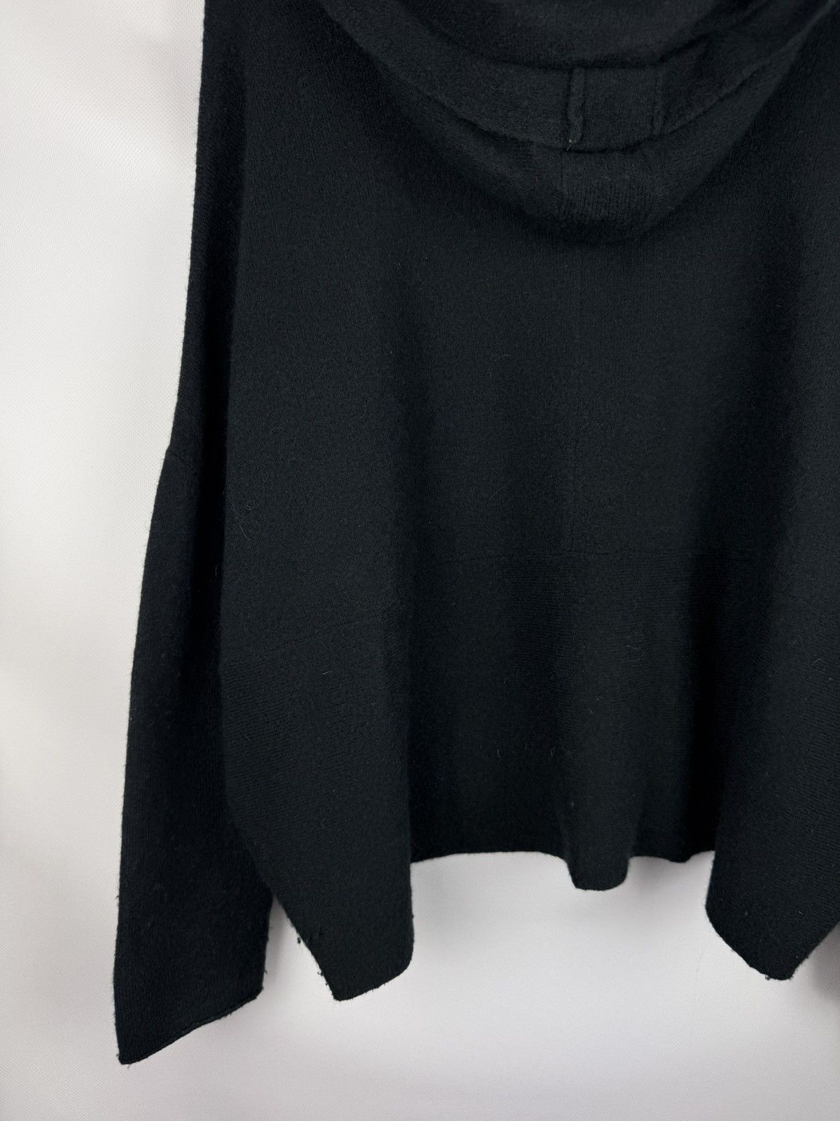 Rundholz Avant-Garde Lagenlook Oversized Wool Hooded Sweater Pullover Size S / US 4 / IT 40 - 20 Thumbnail