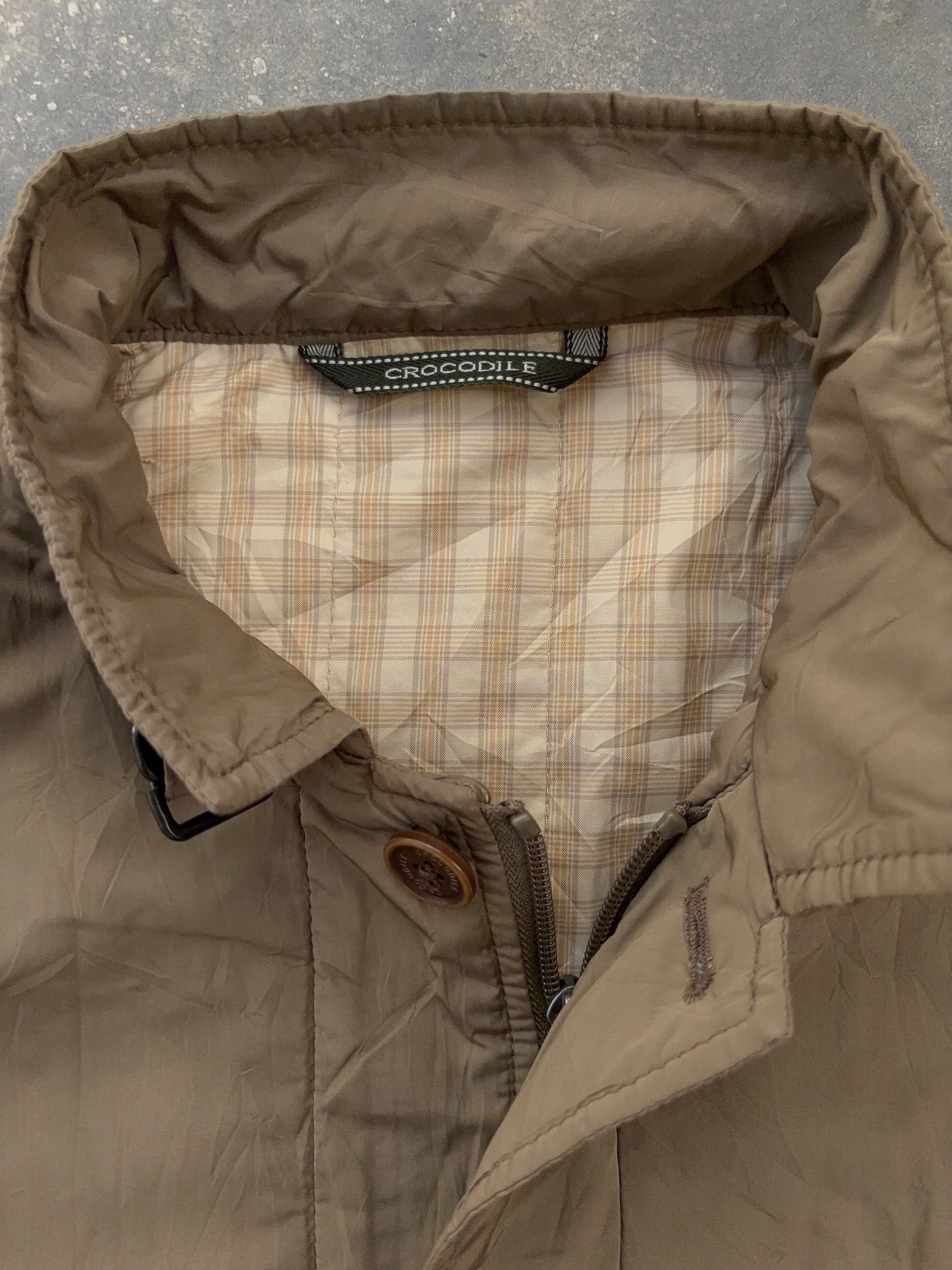 Other Crocodile Lacoste Vintage Rare Brown Parka Jacket Size US M / EU 48-50 / 2 - 4 Thumbnail