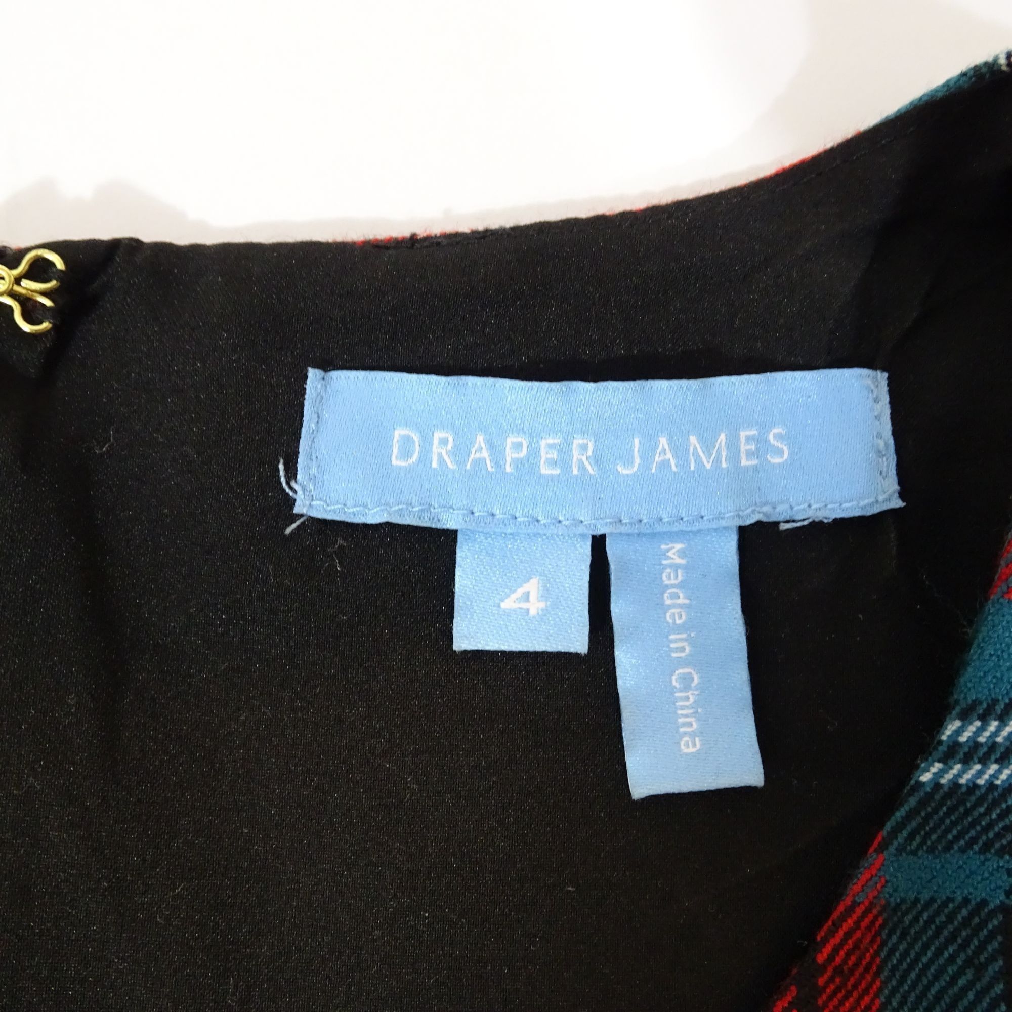 Other Draper James Tartan Plaid Belted Fit and Flare Dress Size 4 Size S / US 4 / IT 40 - 5 Thumbnail