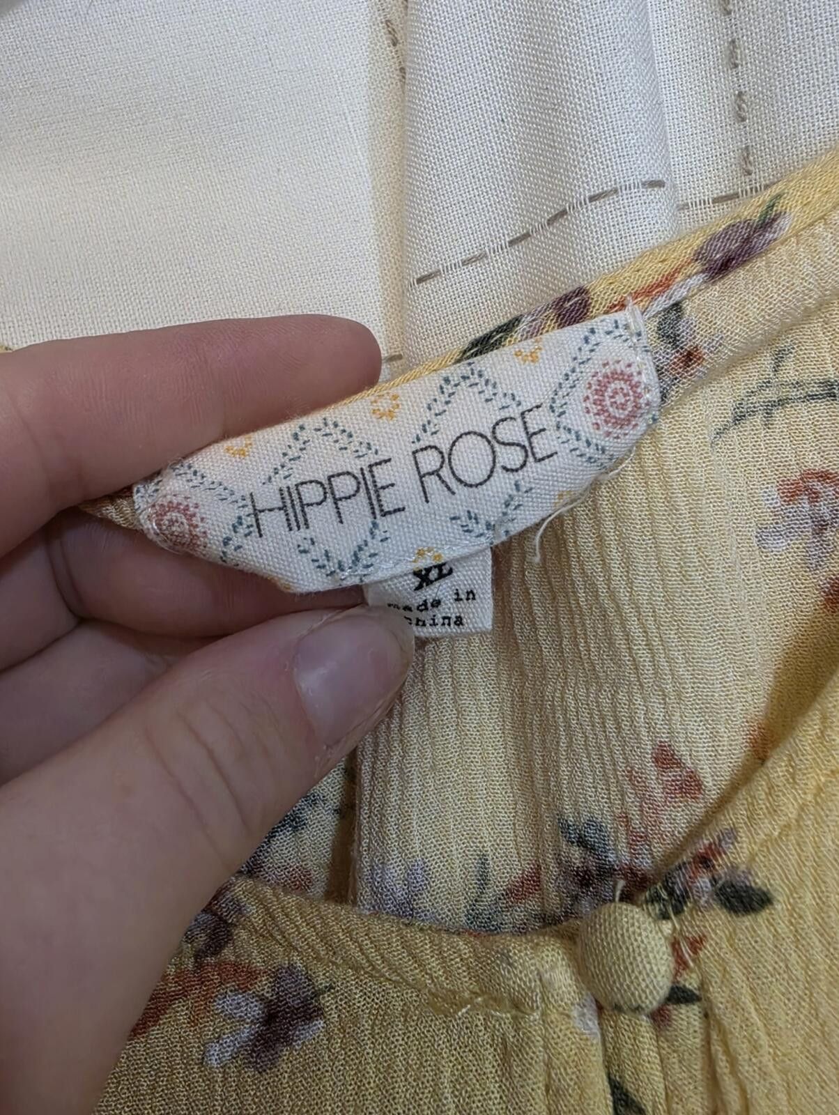 Other Hippie Rose Flutter Top Size XL / US 12-14 / IT 48-50 - 6 Thumbnail
