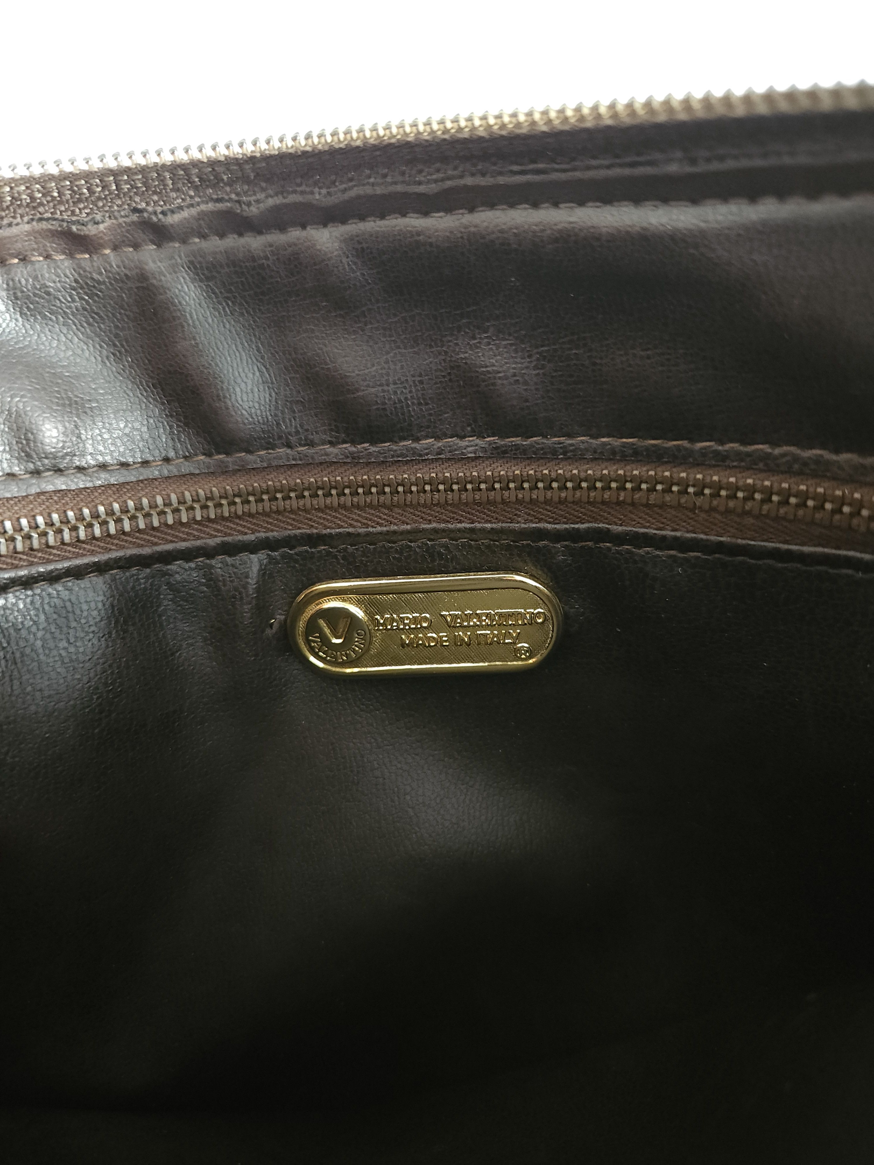 Mario Valentino × Vintage Vintage 80s Mario valentino monogram handbag Size ONE SIZE - 25 Thumbnail