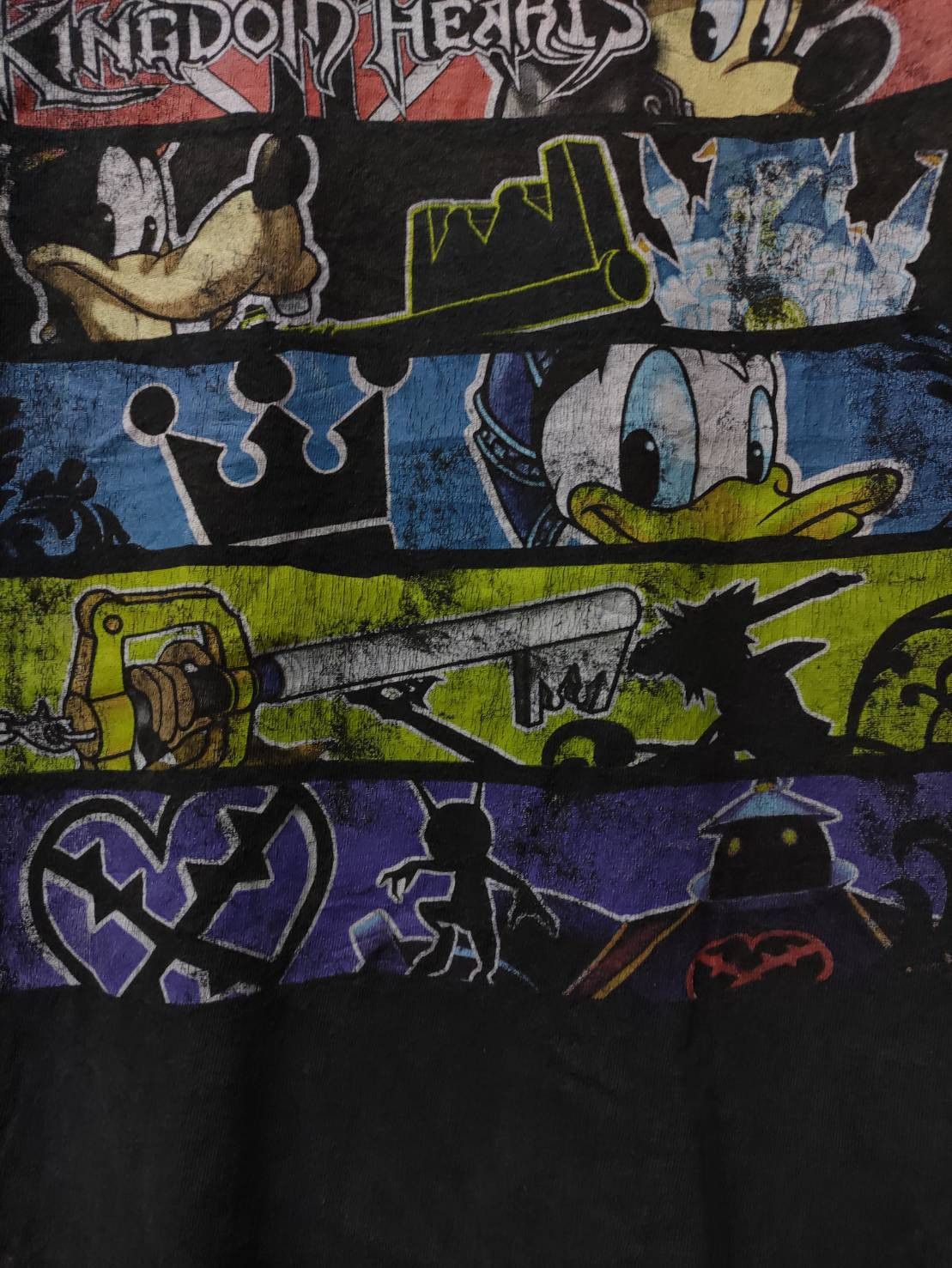 Disney Kingdom Hearts Disney Game Promo T-Shirt Size US XL / EU 56 / 4 - 4 Thumbnail