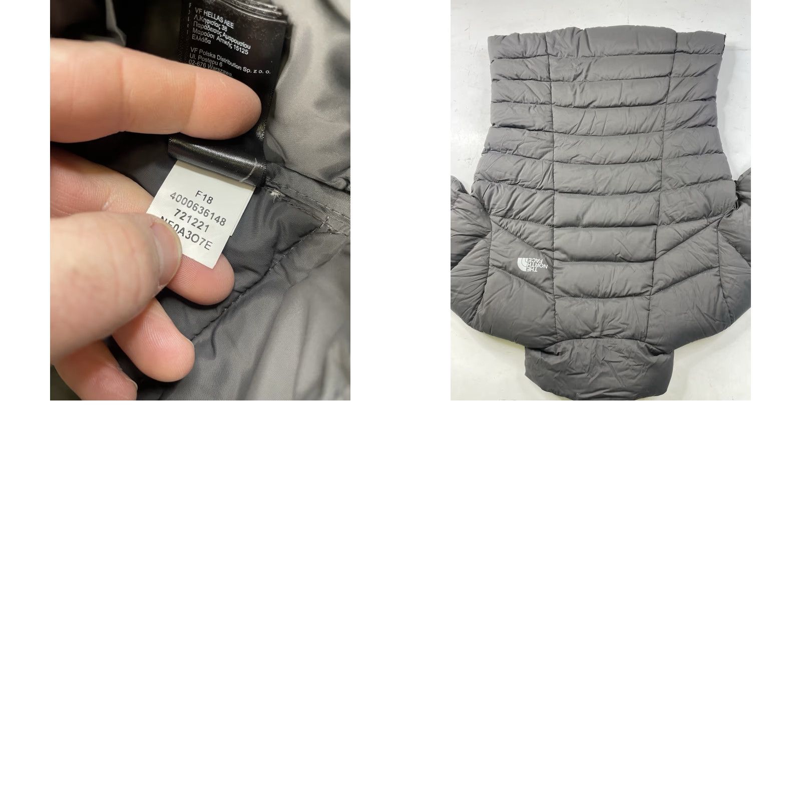 The North Face The North Face Aconcagua 700 Down Jacket Women’s Small Puffer Gray Nutspe Size S / US 4 / IT 40 - 9 Thumbnail