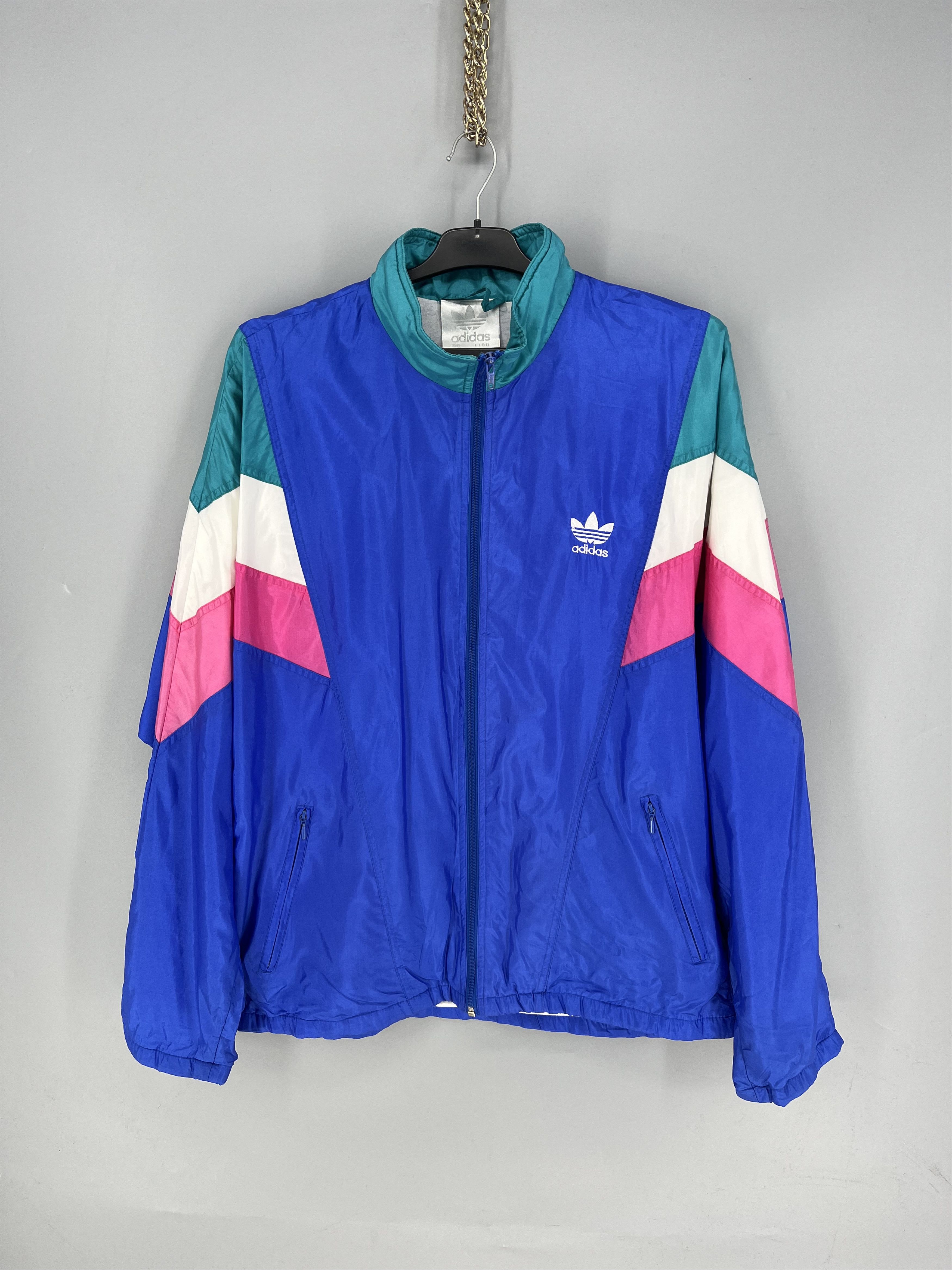 Adidas adidas ATHLETIC JACKET Vintage Retro TRACKSUIT 1990s Size US M / EU 48-50 / 2 - 1 Thumbnail