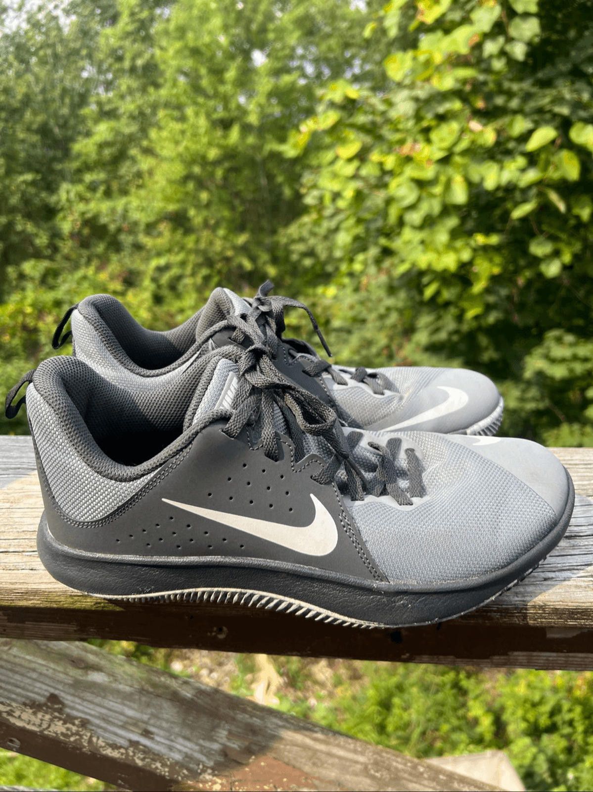 Nike Nike Fly By Low Dark Grey Mens Sz 8 908973-003 Size US 8 / EU 41 - 2 Thumbnail