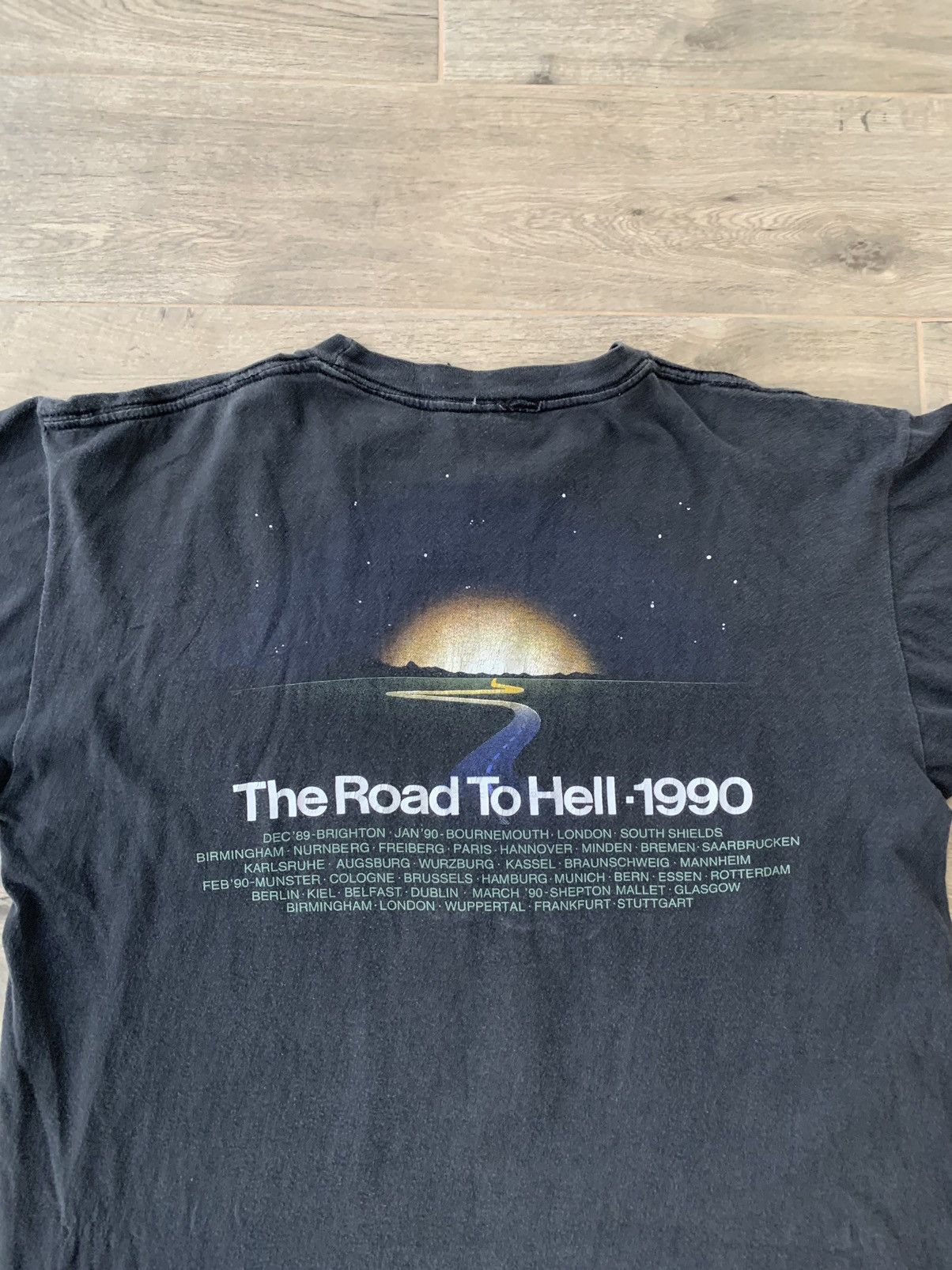 Band Tees × Vintage 🔥CHRIS REA ROAD TO HELL 1990 TEE Size US L / EU 52-54 / 3 - 6 Thumbnail
